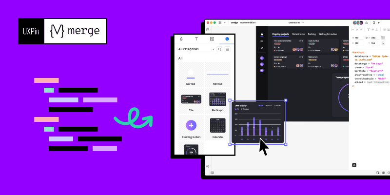 Illustration with screenshots of Merge