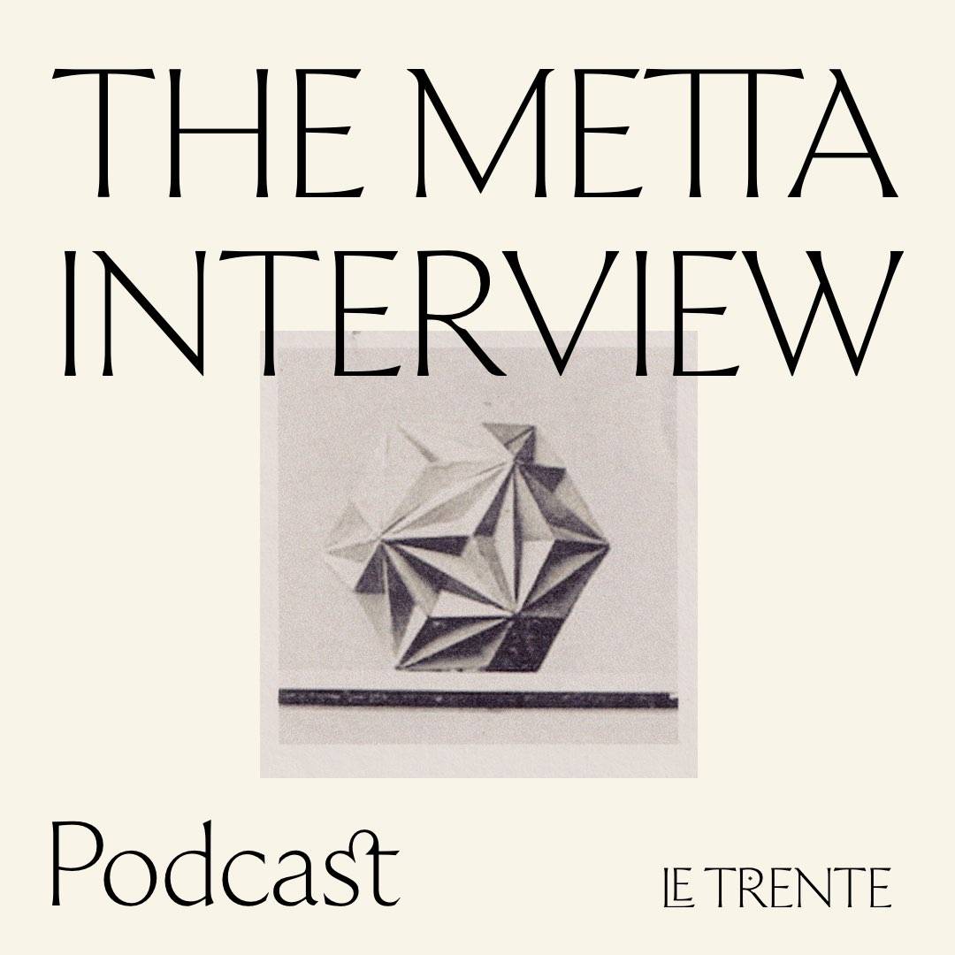 The artwork of my new podcast The Metta Interview