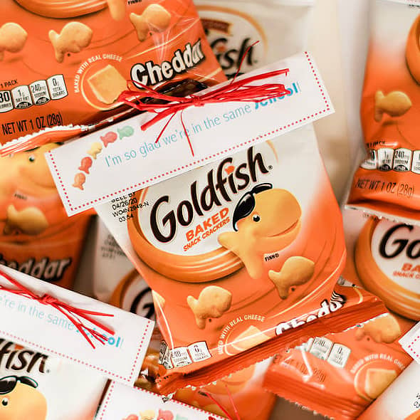 Goldfish Valentines C R A F T