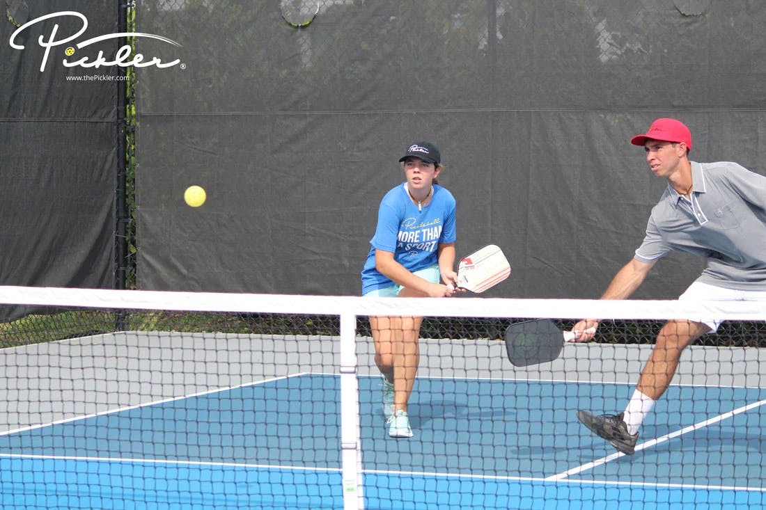 3 OFFENSIVE SHOTS TO HIT WHEN THE PICKLEBALL IS BELOW THE NET