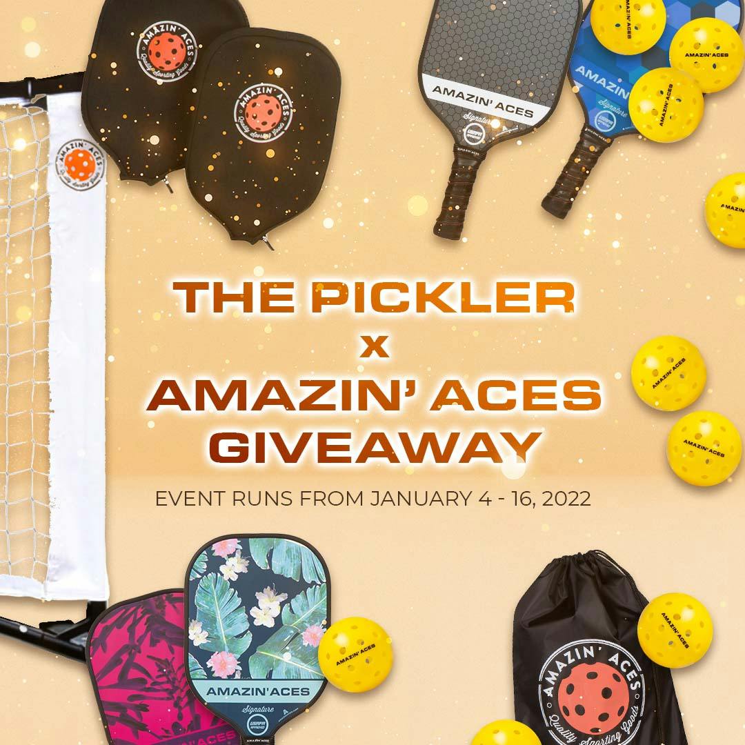 AMAZIN' ACES X THE PICKLER "START YOUR 2022 WITH A DINK" GIVEAWAY | Pickler