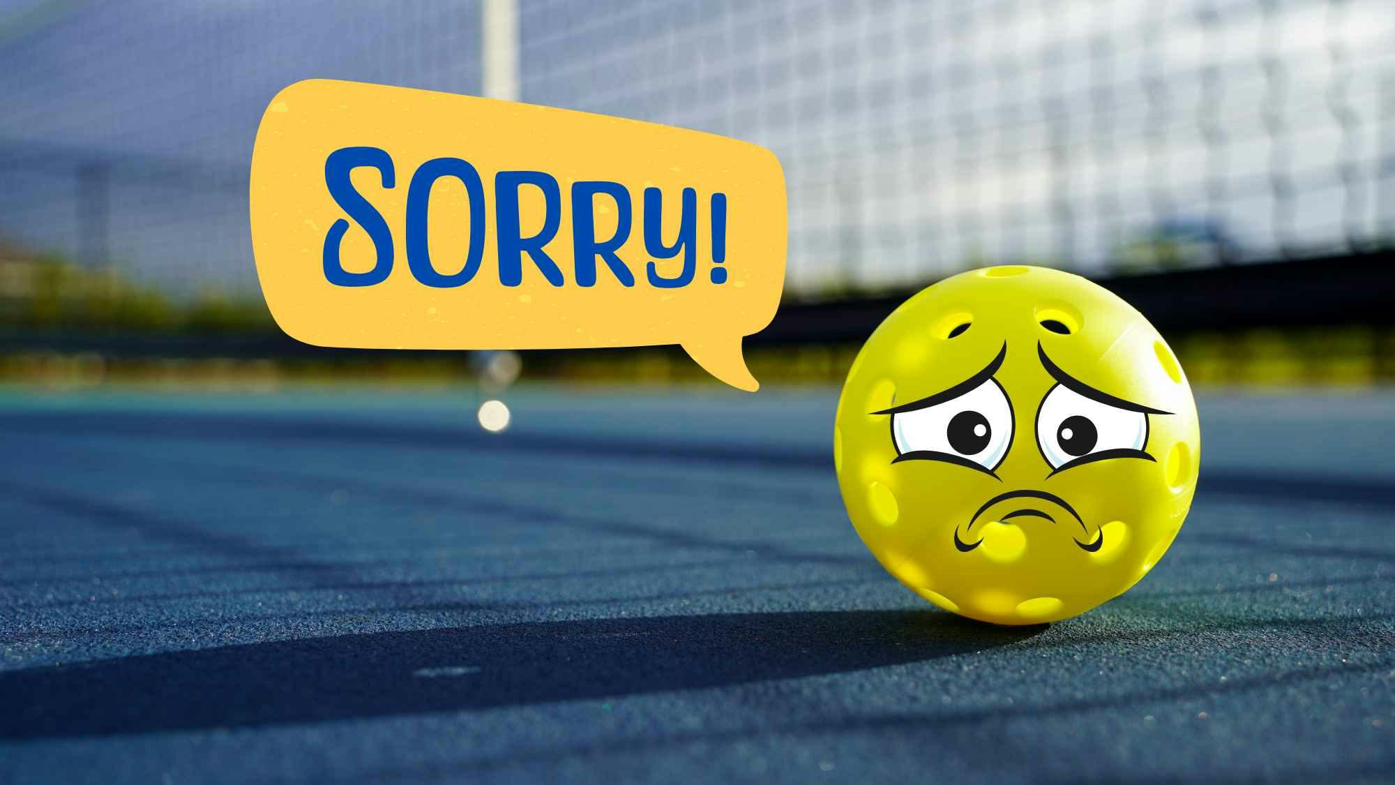 Murmurs from the Losers' Bracket: “Sorry” Seems to be the Easiest Word