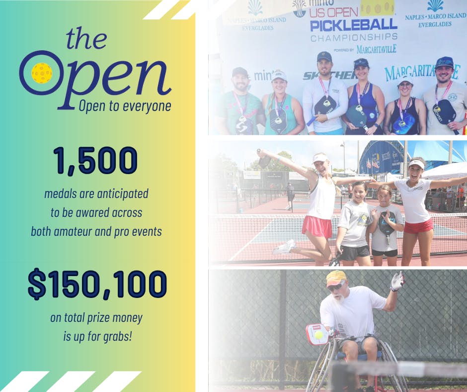 THE COUNTDOWN IS ON FOR ​THE US OPEN PICKLEBALL CHAMPIONSHIPS