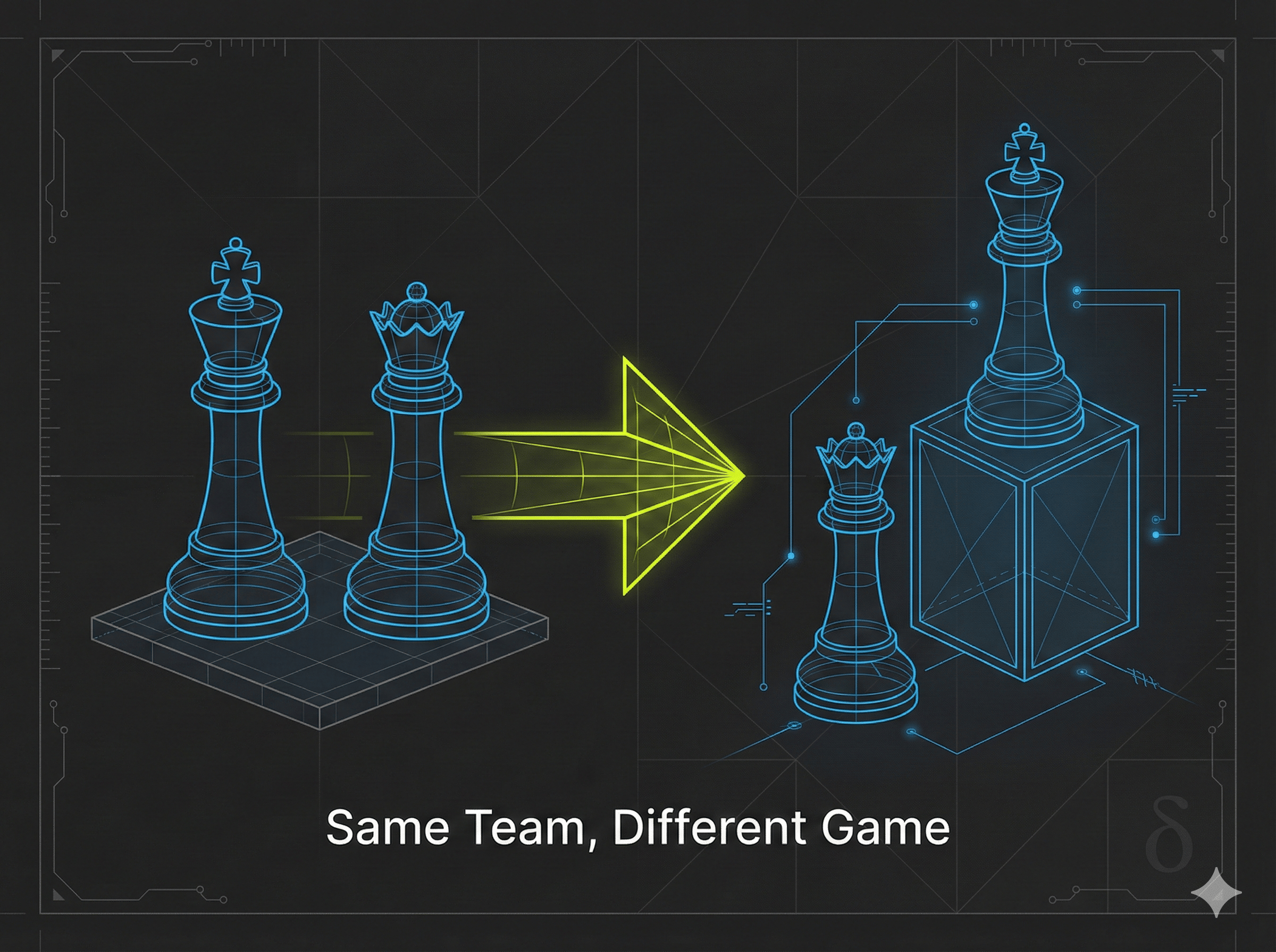 Same team, different game