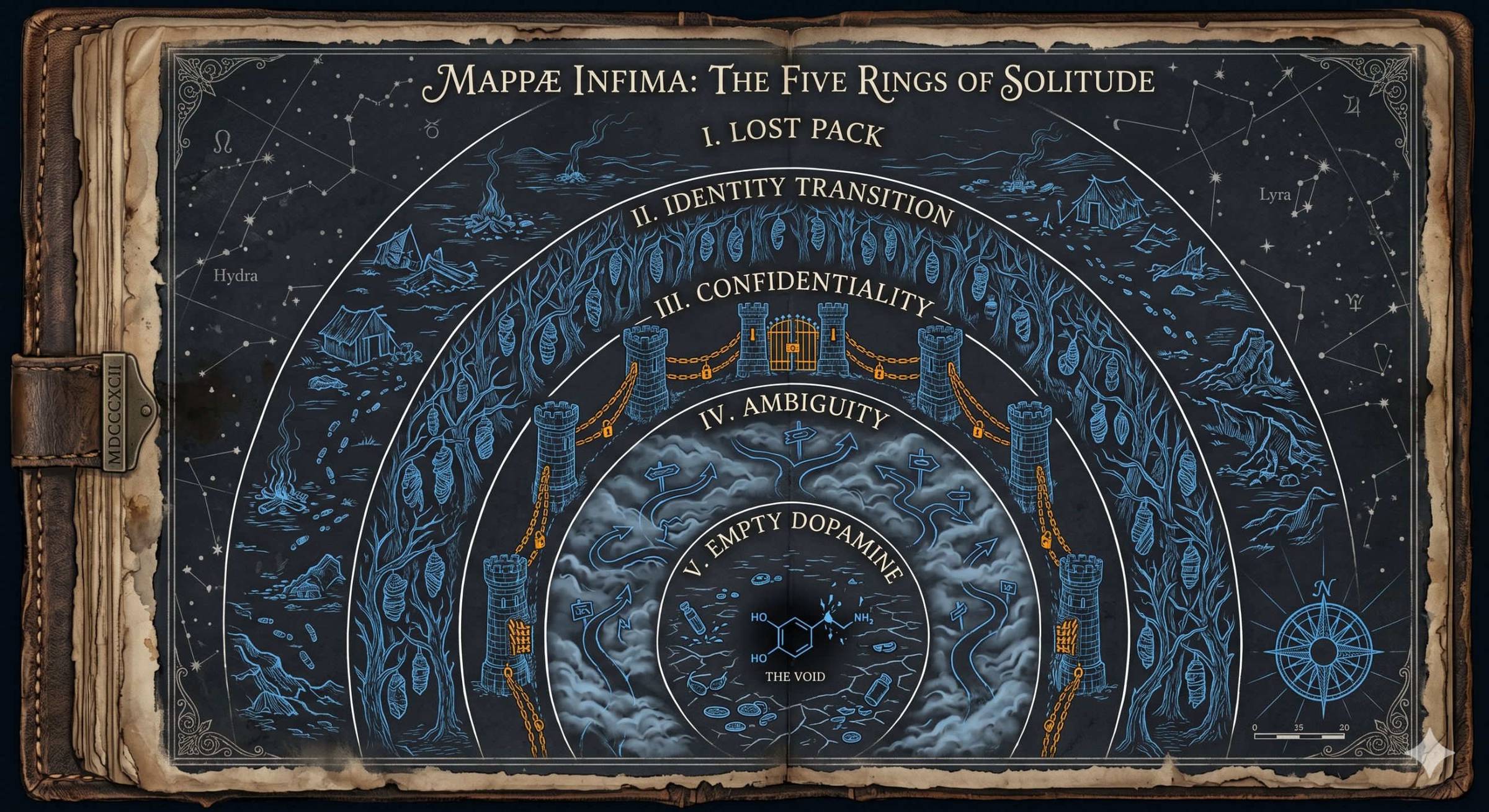 The Five Rings of Loneliness