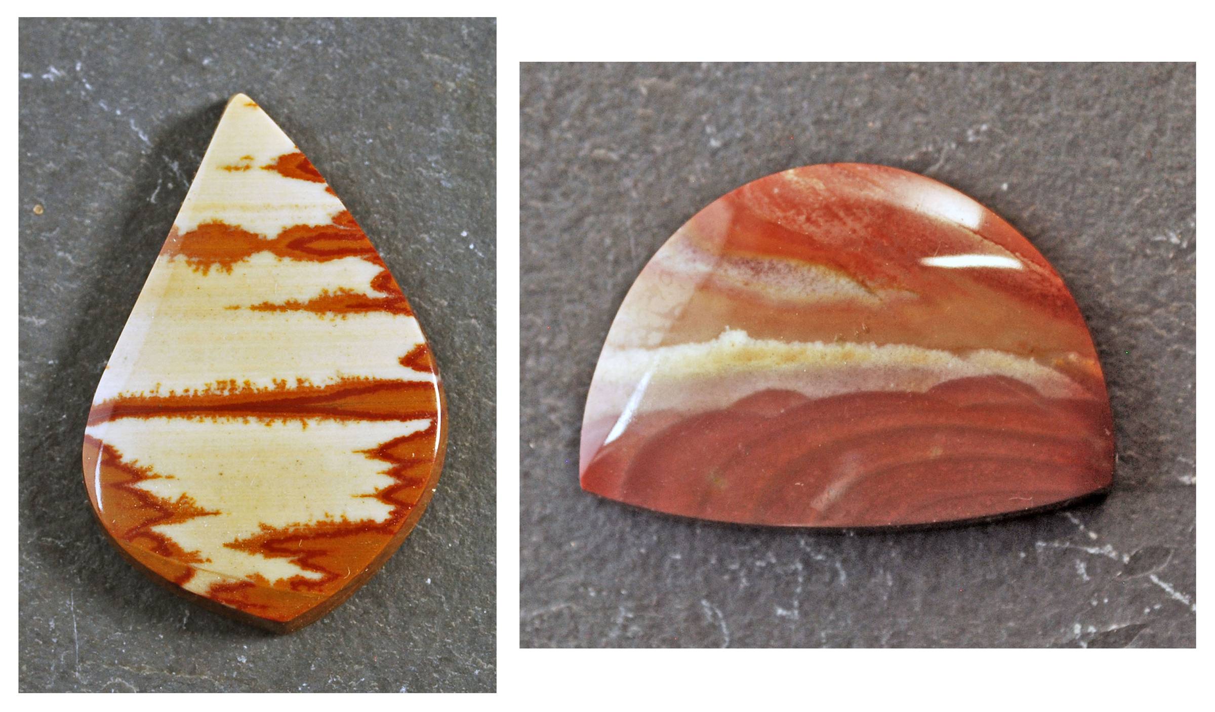 two owyhee cabochons