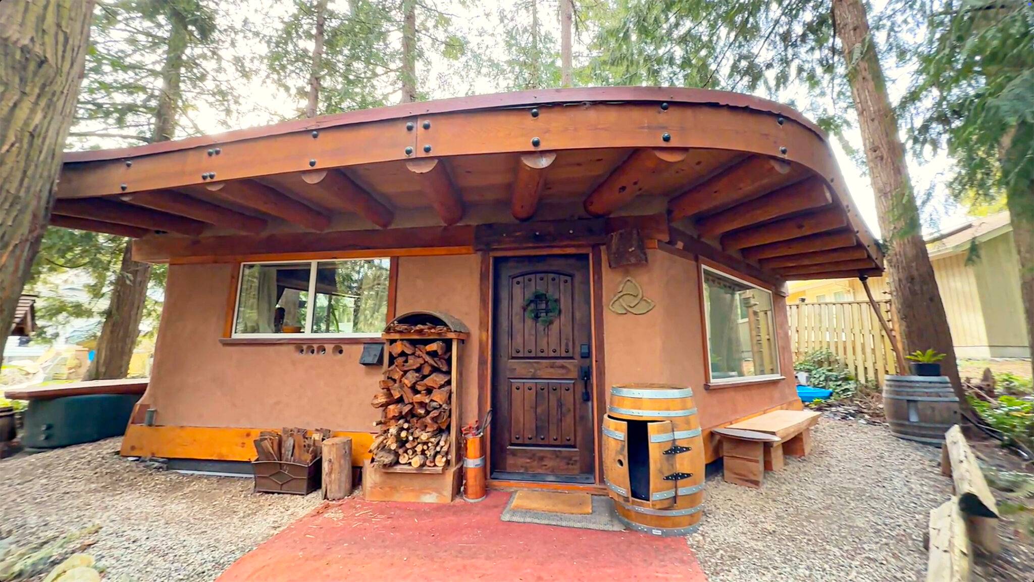 His Tiny Hobbit Cottage & More