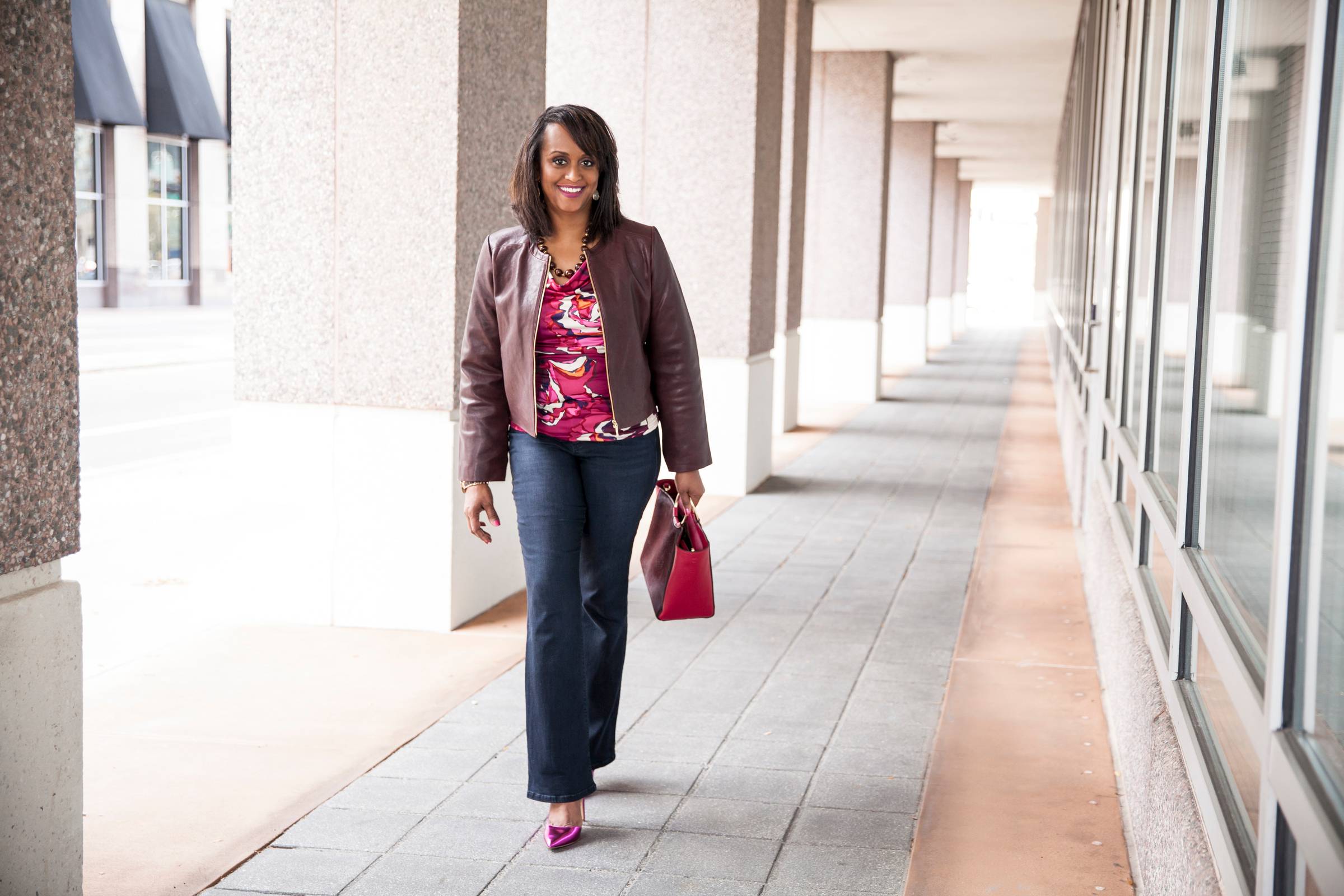 Walking confidently to your goals