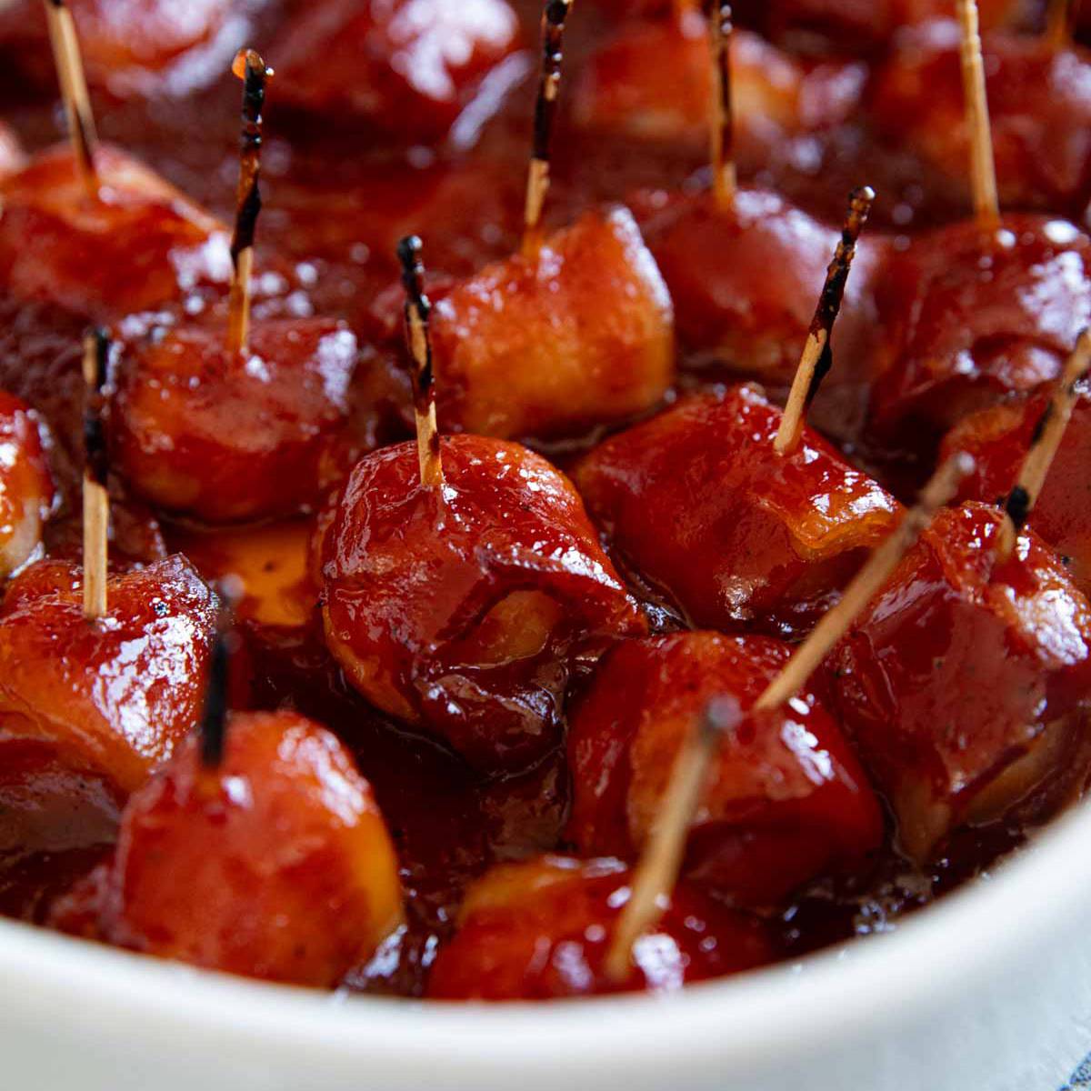 Bacon Wrapped Water Chestnuts