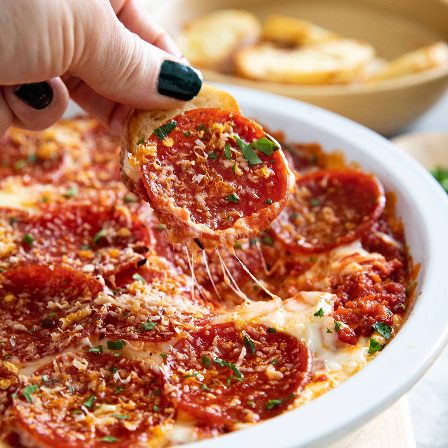 Pepperoni Pizza Dip