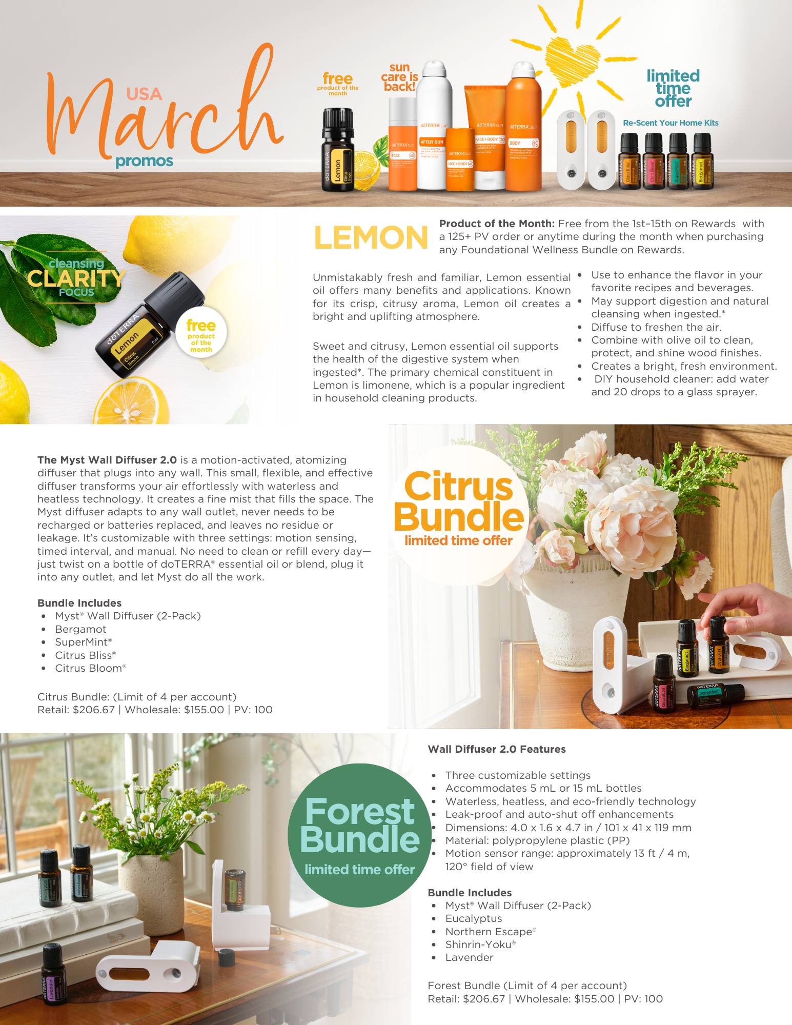 March 2026 - Suncare and Myst 2.0