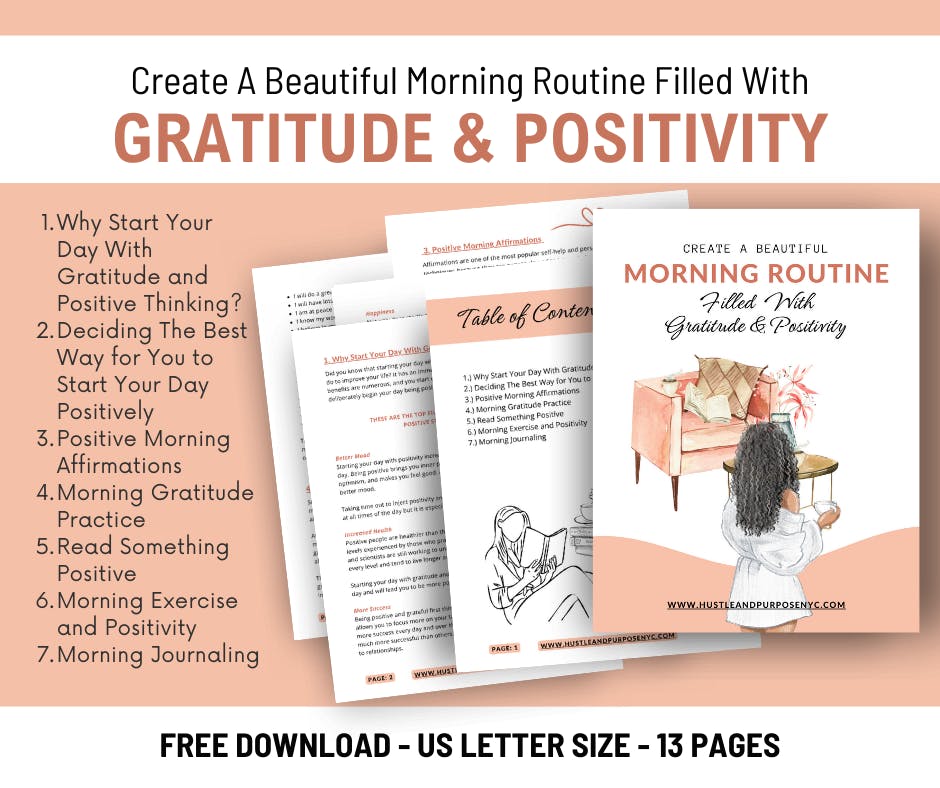 Hustle and Purpose NYC - 30 Day Gratitude Challenge sign up page