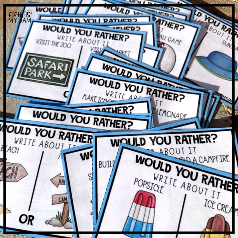 Would You Rather Summer edition: Fresh off the press!