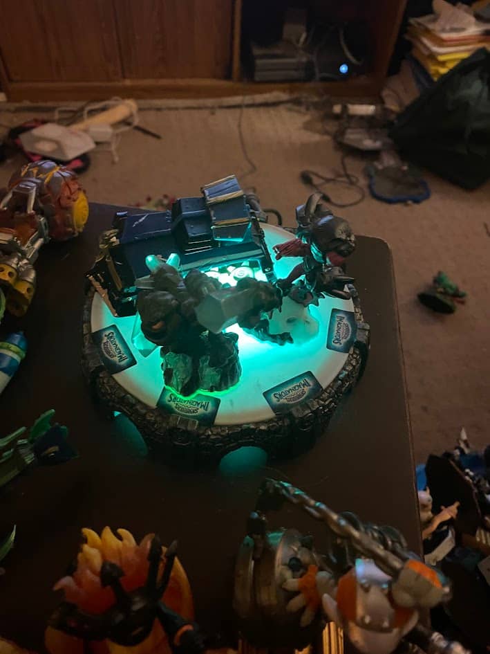 Skylanders on the Imaginators Portal of Power