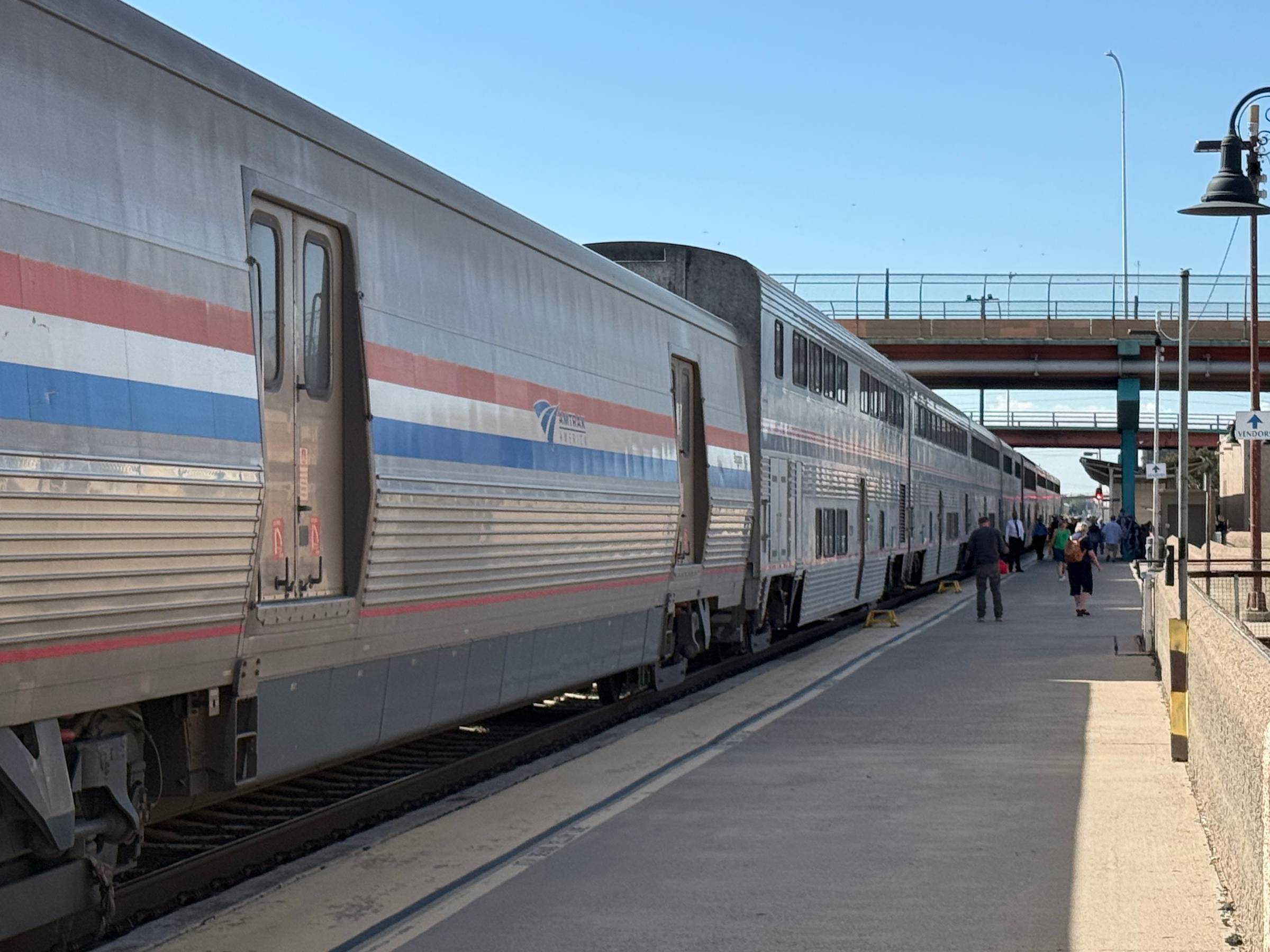 The Southwest Chief in ABQ