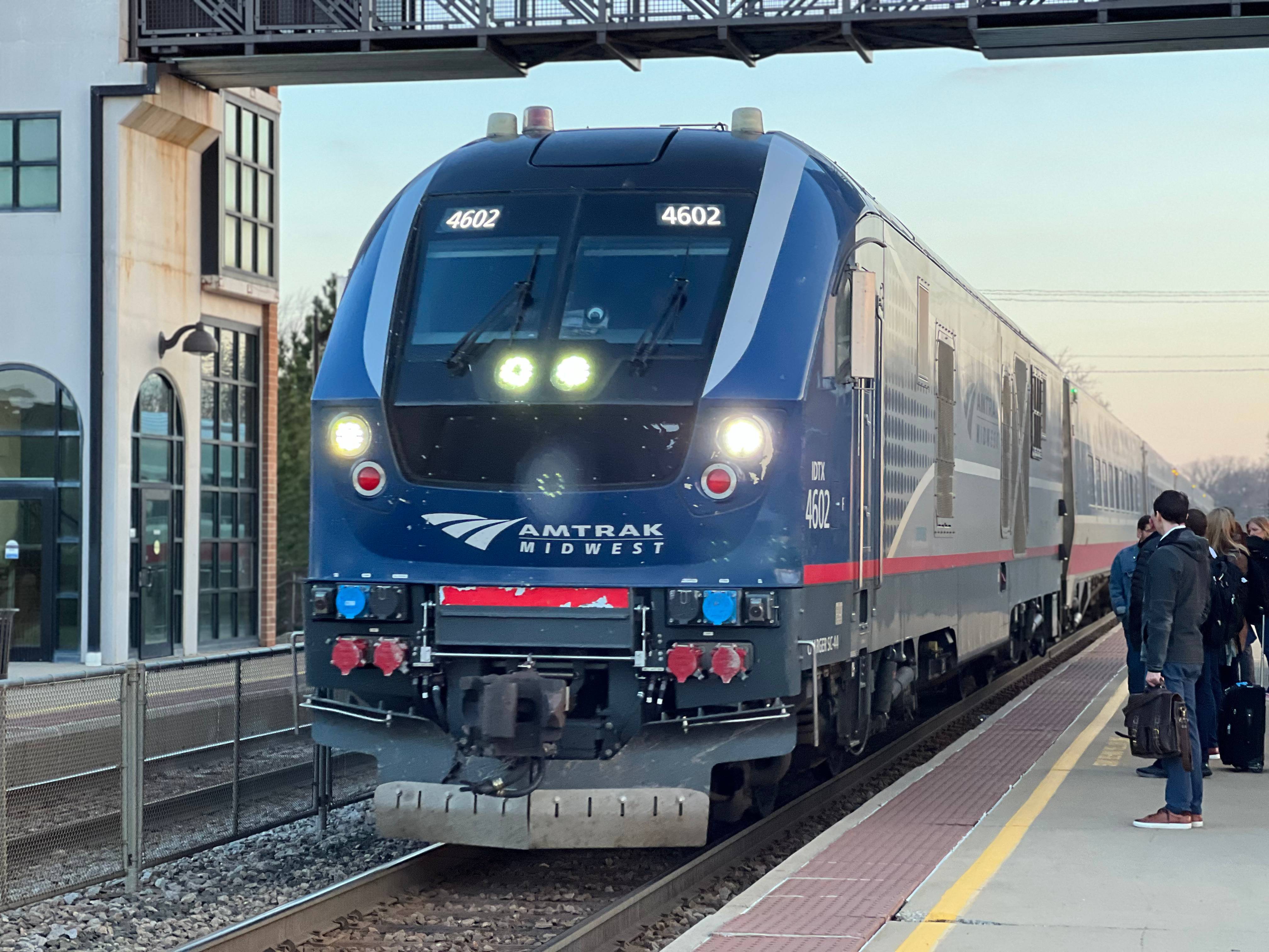 A Amtrak Midwest Regional locomotive