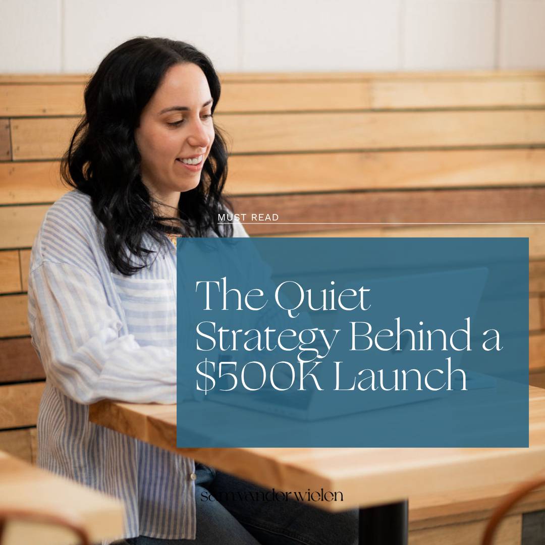 the quiet strategy behind a $500k launch