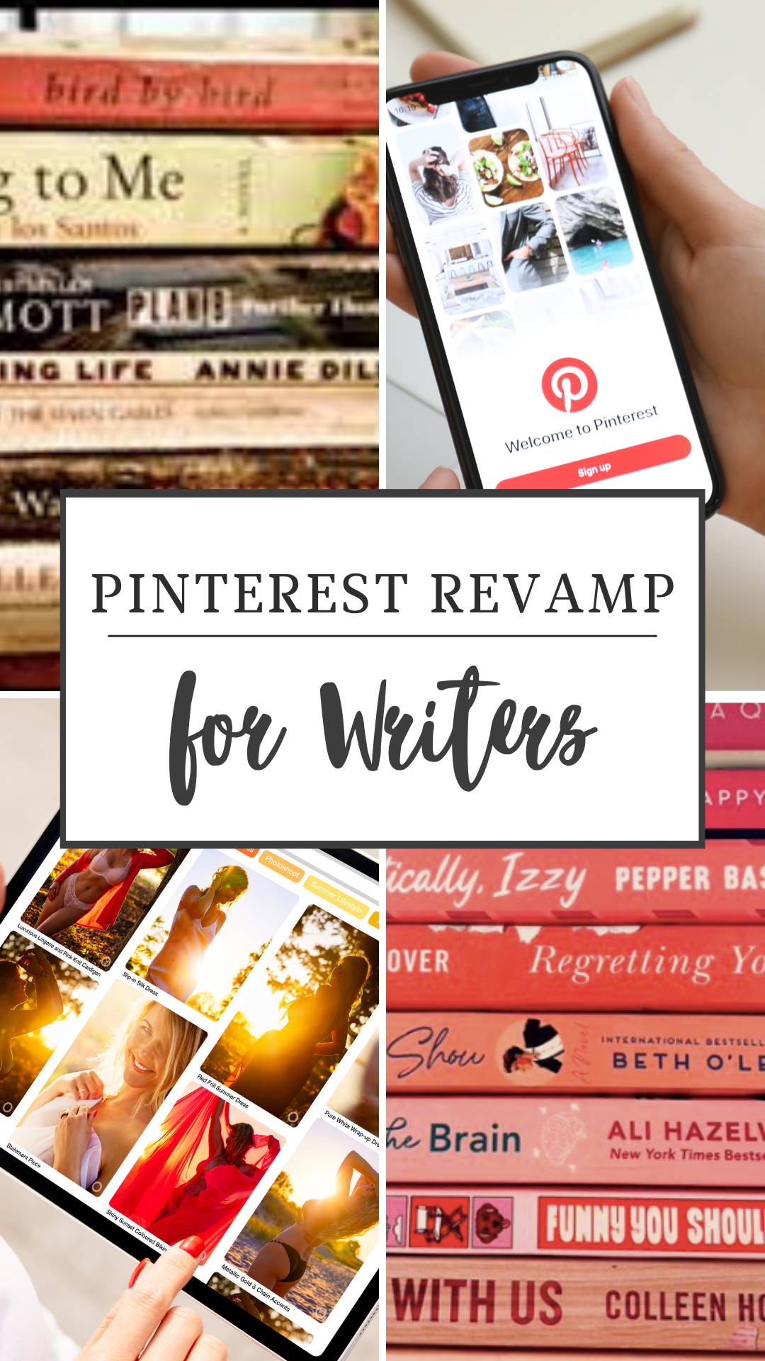 Pinterest Revamp for Writers and Authors