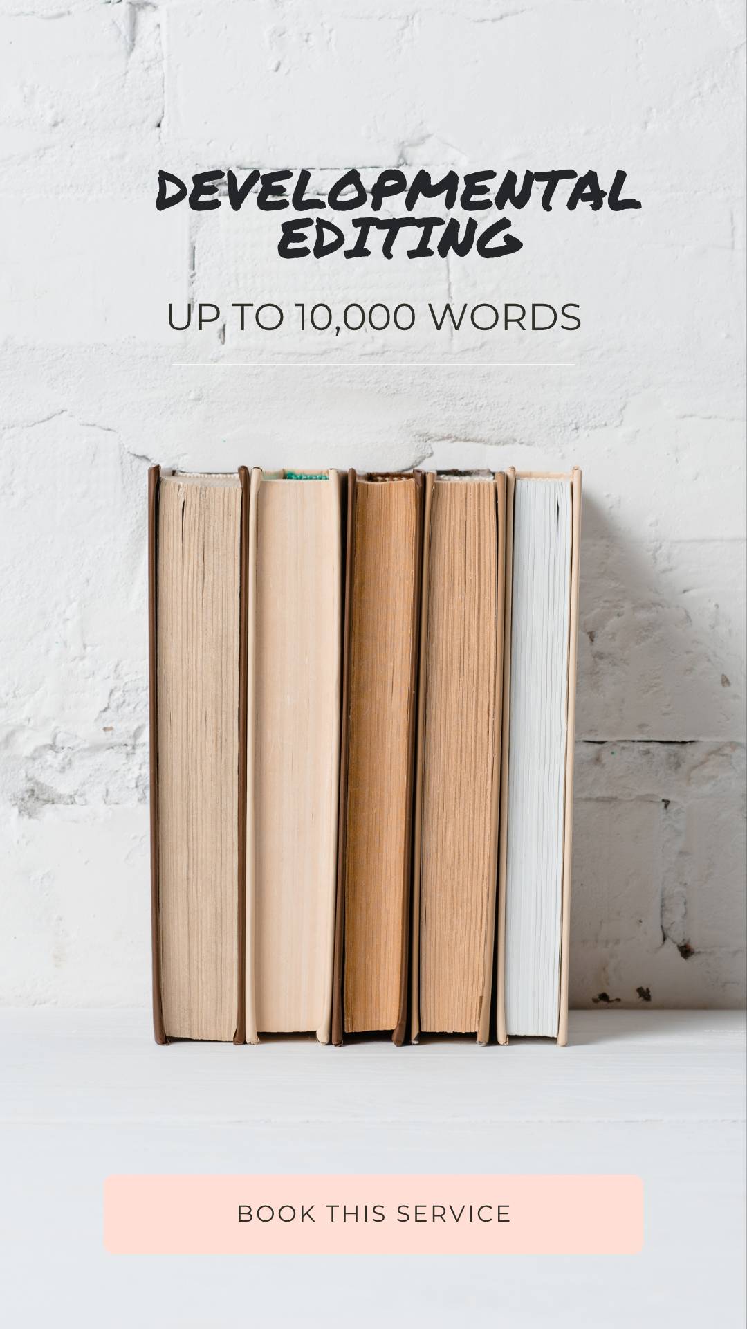 Developmental Editing - Up To 10,000 Words