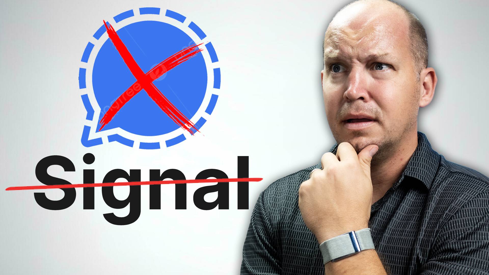 Stop using Signal?