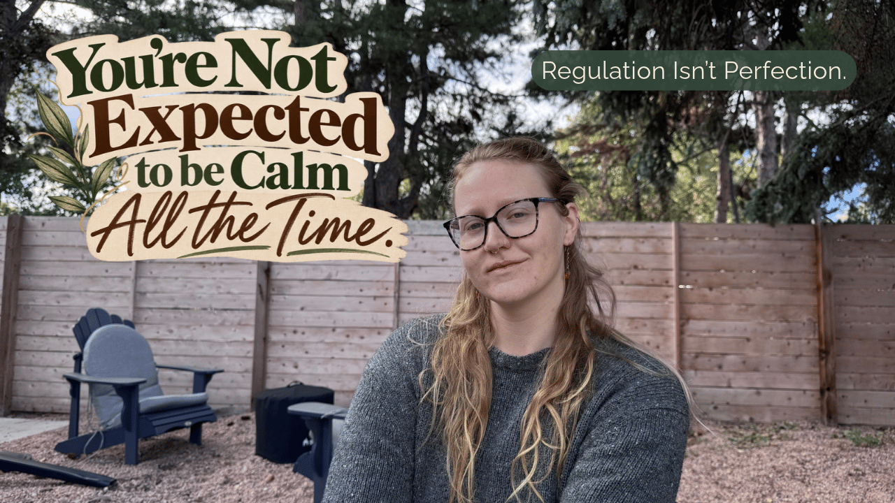 YouTube thumbnail for “How to Regulate Your Emotions When You Feel Overwhelmed,” focused on emotional awareness and regulation.