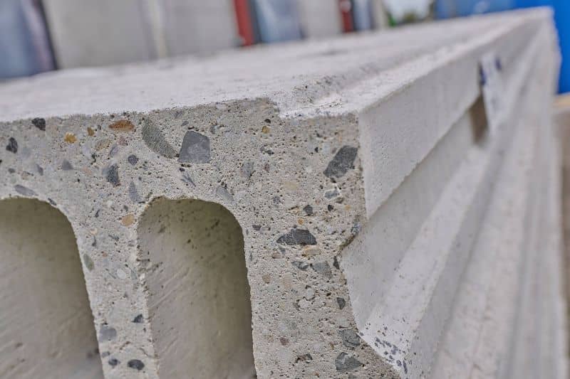Geopolymer hollow core floor slabs by VBI