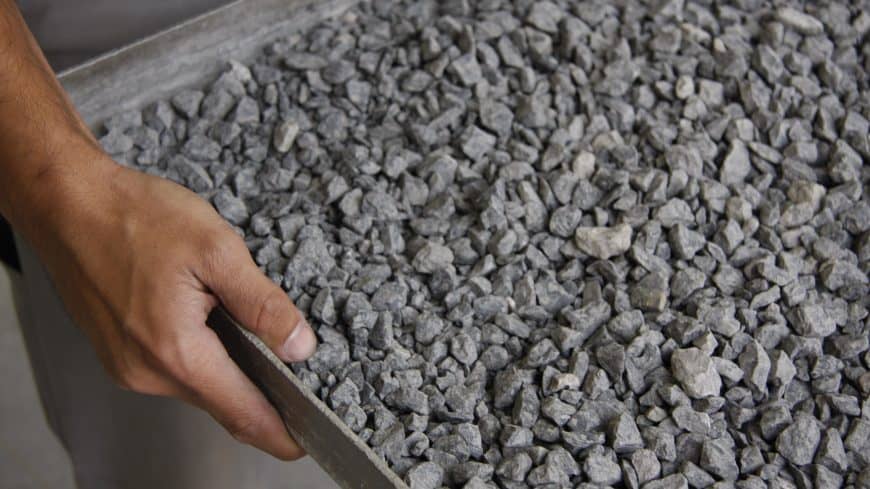 Recycled granulates for circular concrete