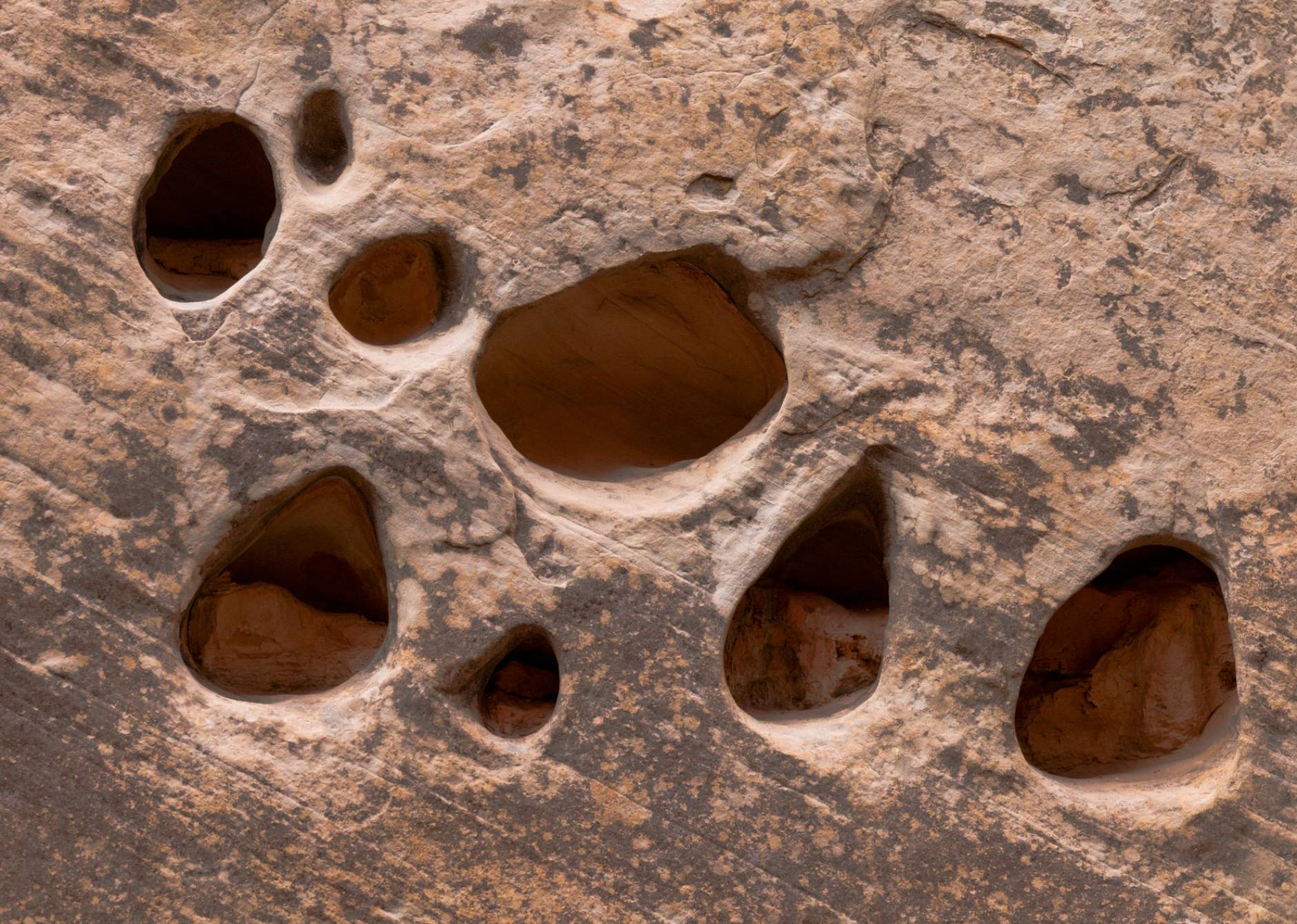 canyon wall details