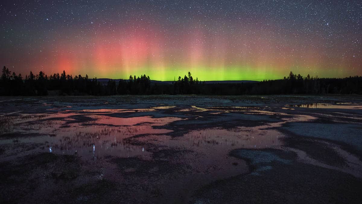 yellowstone aurora