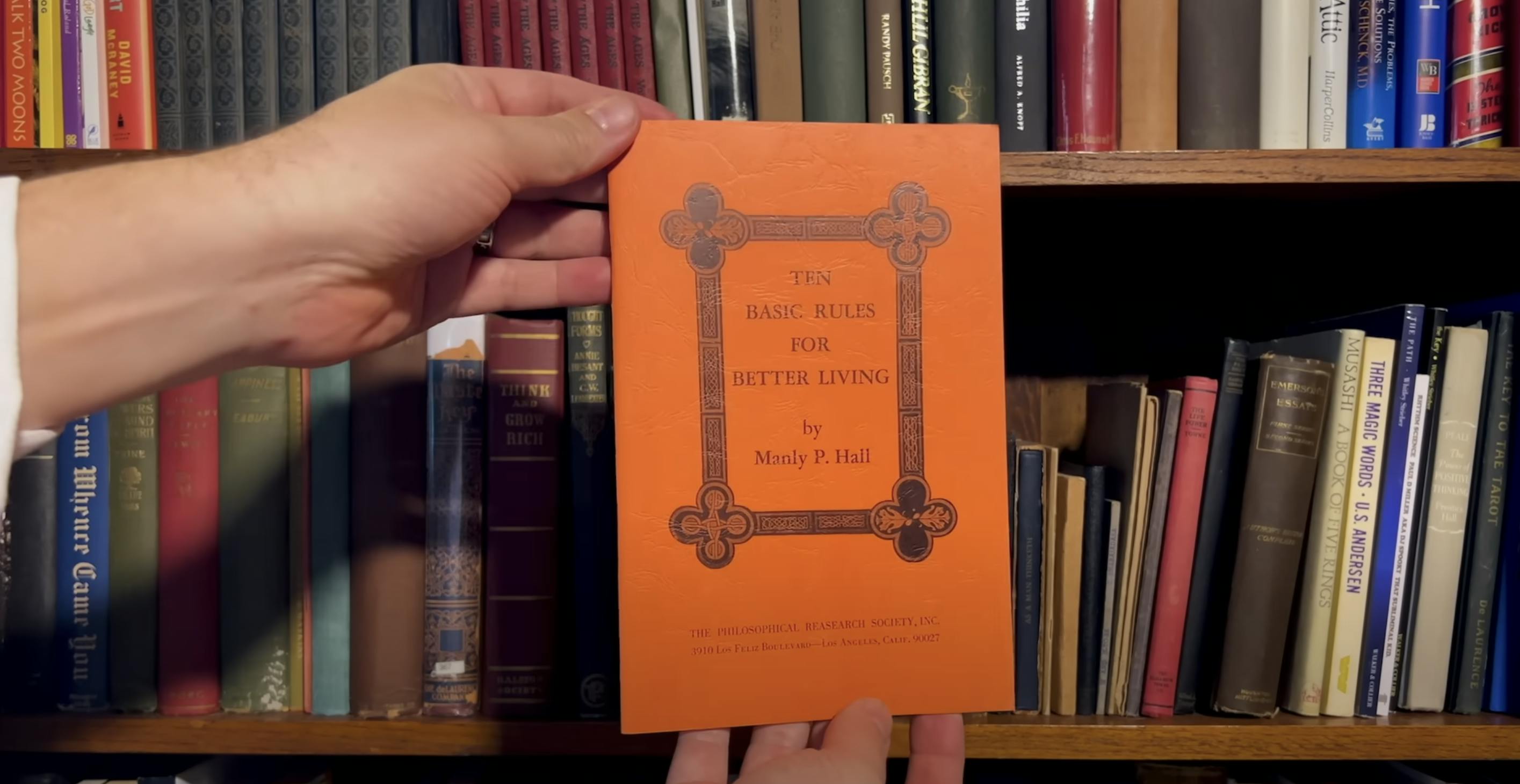 10 basic rules for better living book