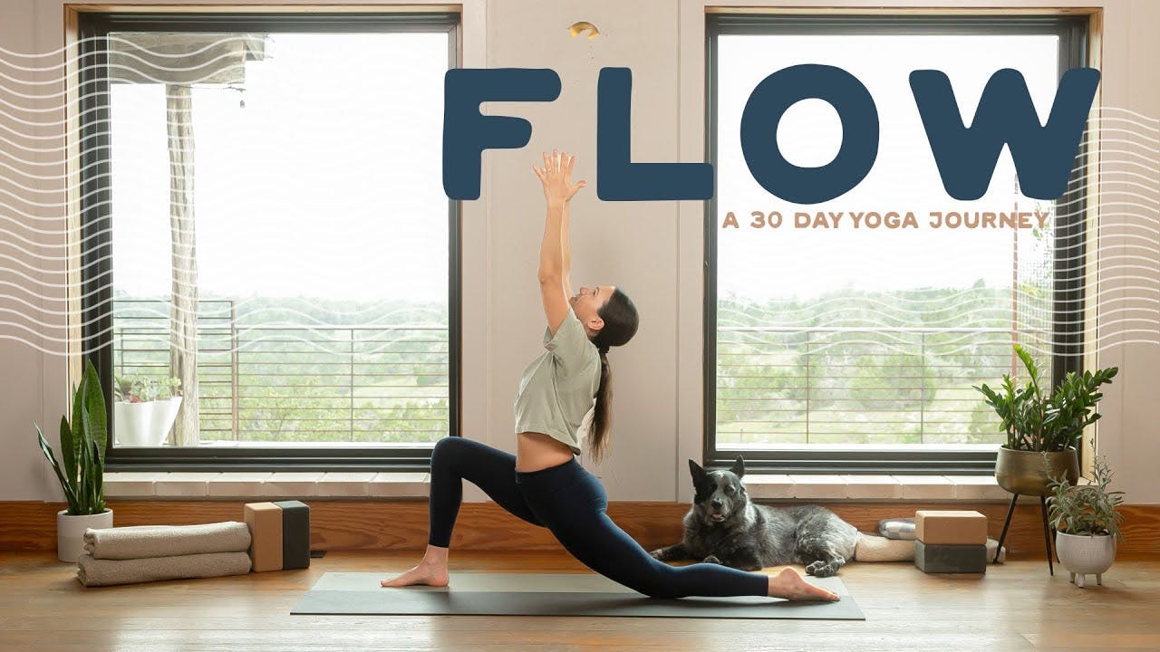 yoga with adriene flow