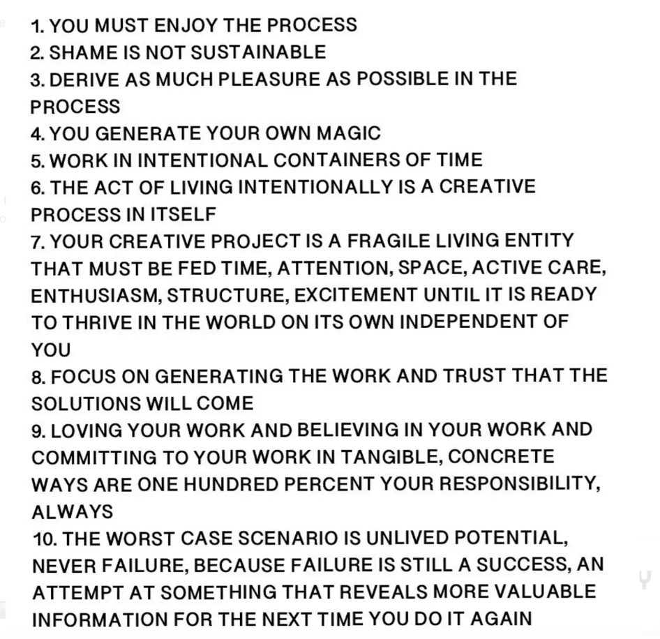 10 Mantras For Creative Living