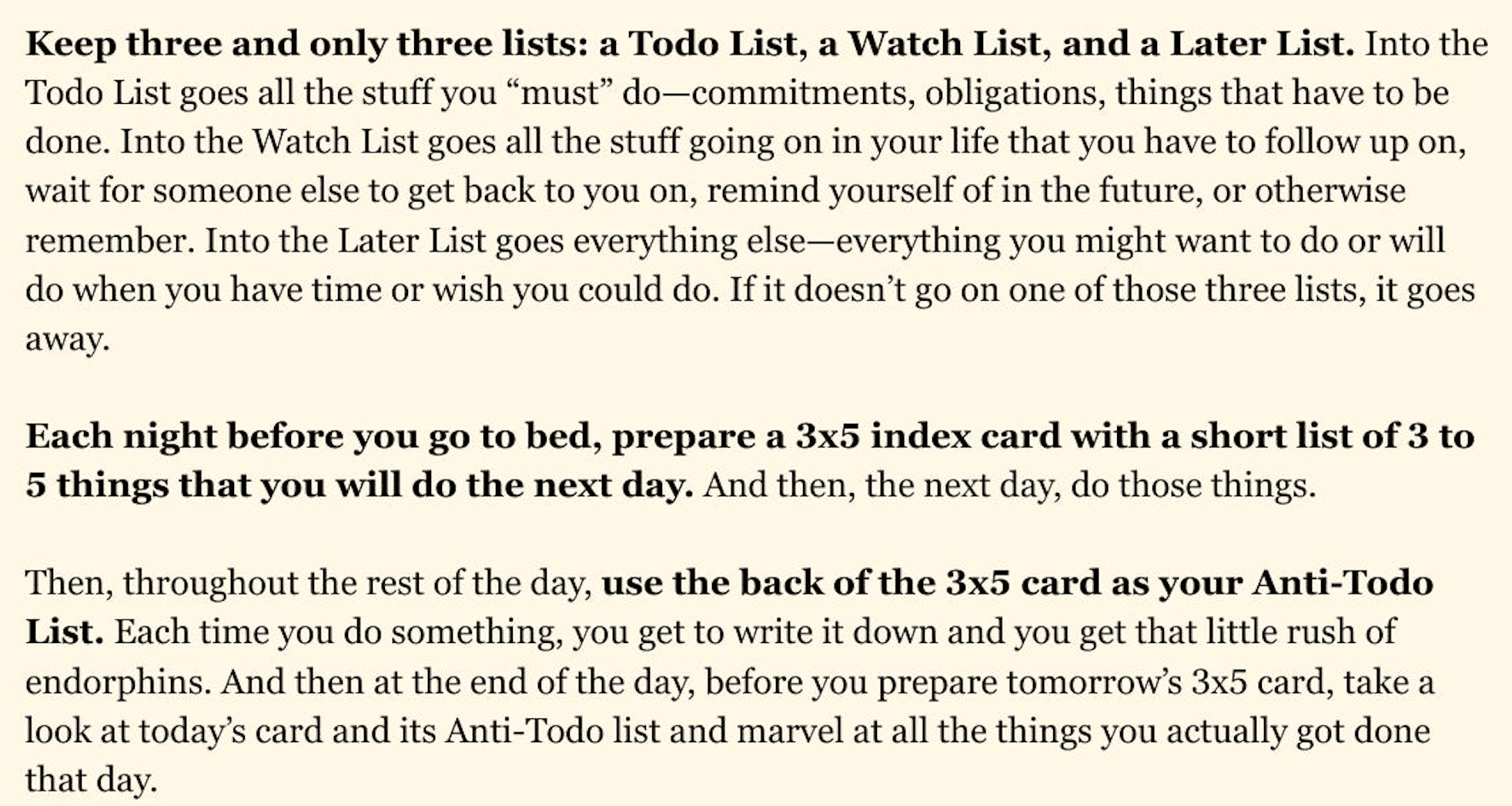 Marc Andreeson on How To Get Stuff Done