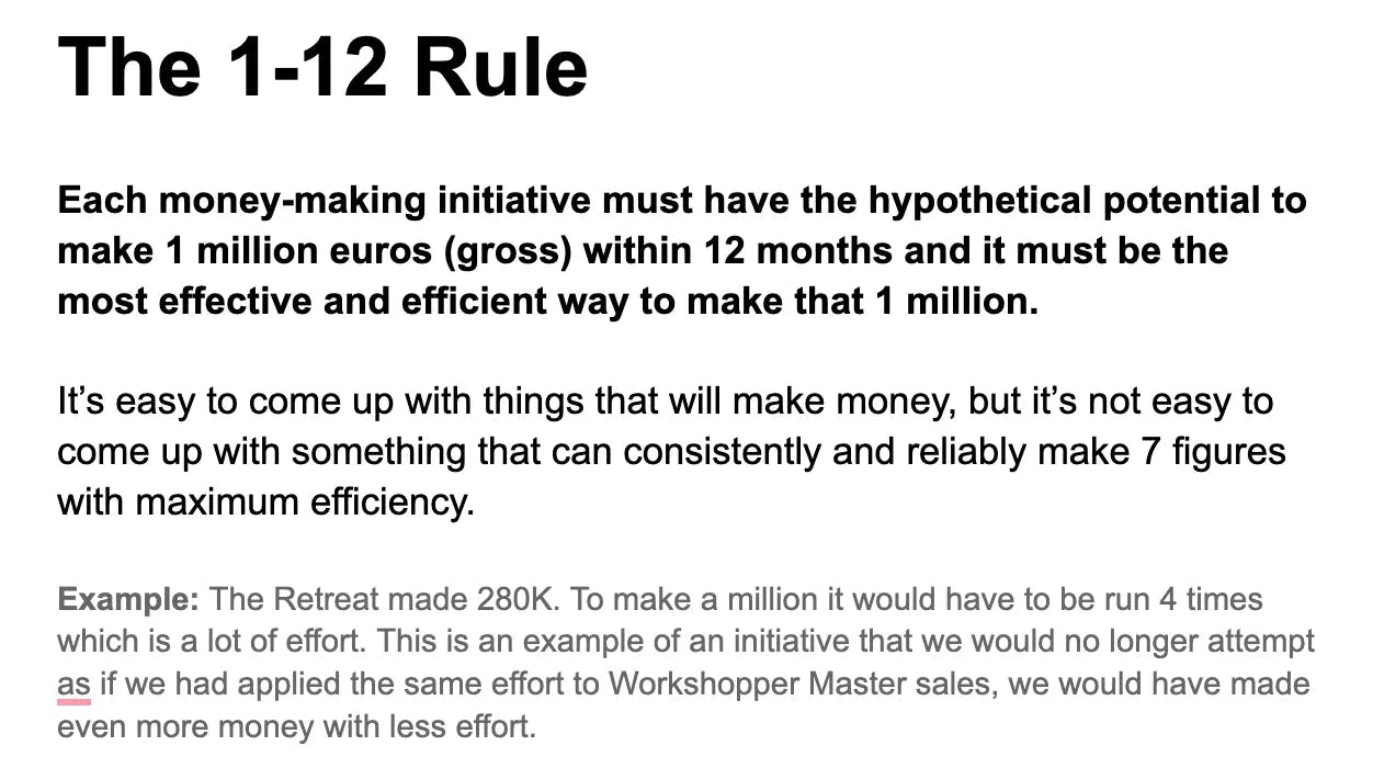 the 1-12 rule