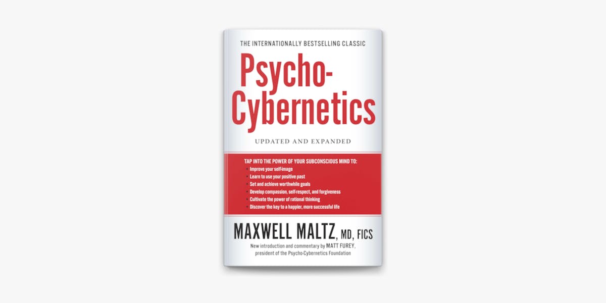 psycho-cybernetics book cover