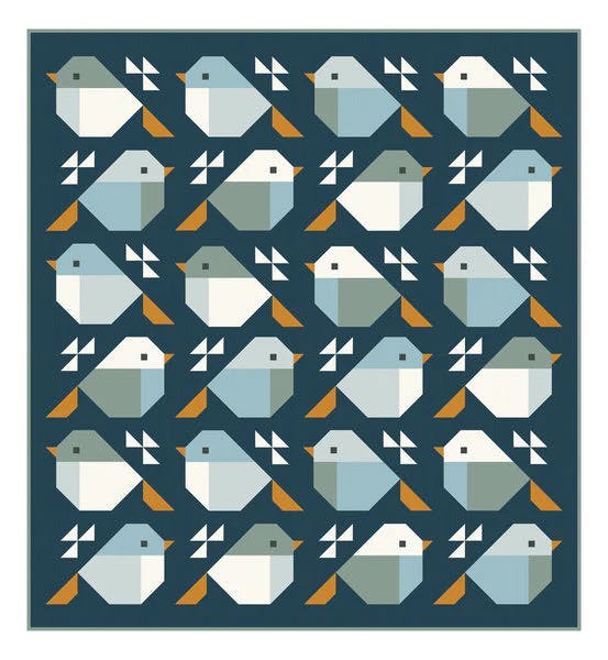 Sparrows Quilt Kit