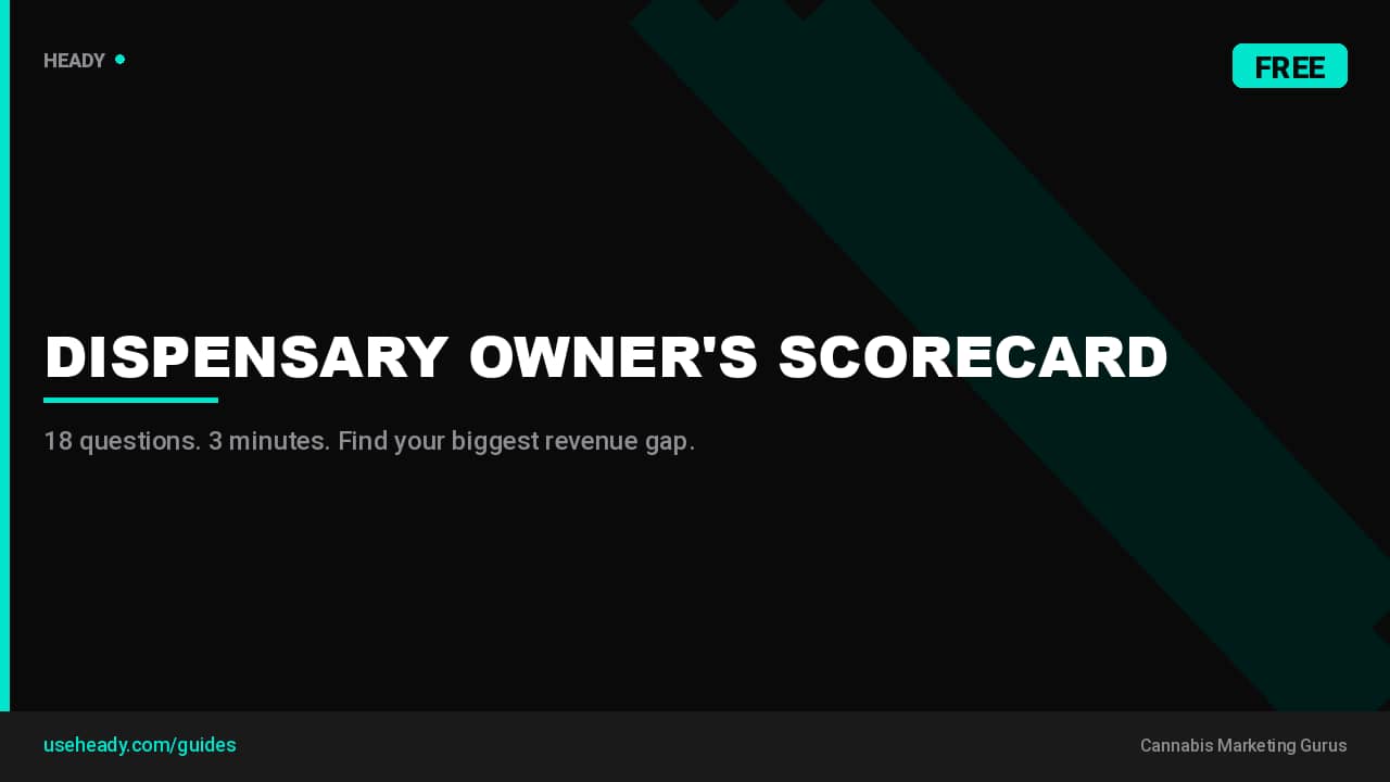 Dispensary Owner Scorecard