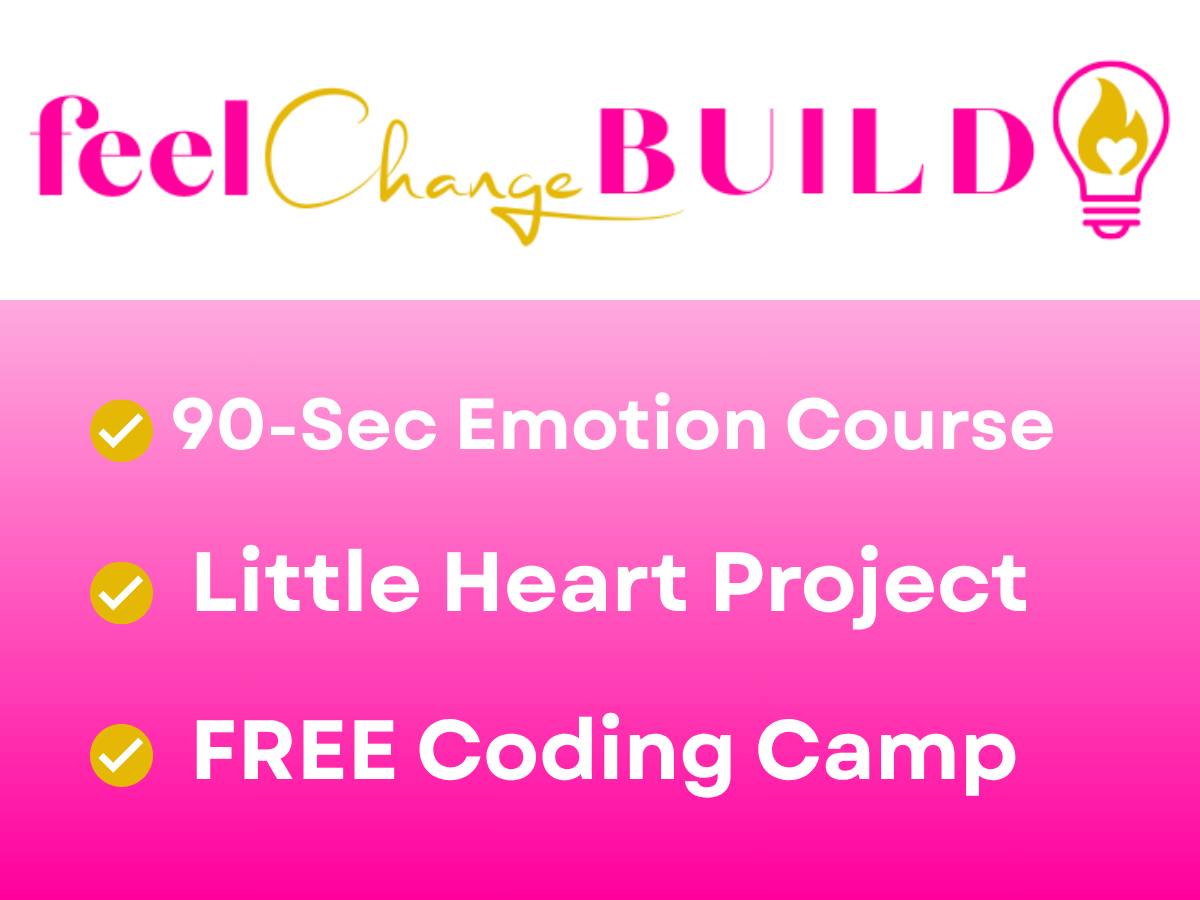 90-sec emotion course, Little Heart Project, Free Coding Camp