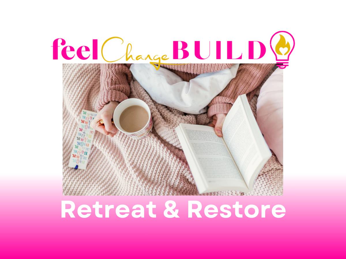 Woman holding coffee and a book