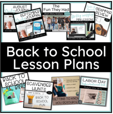 Weekly teaching inspo