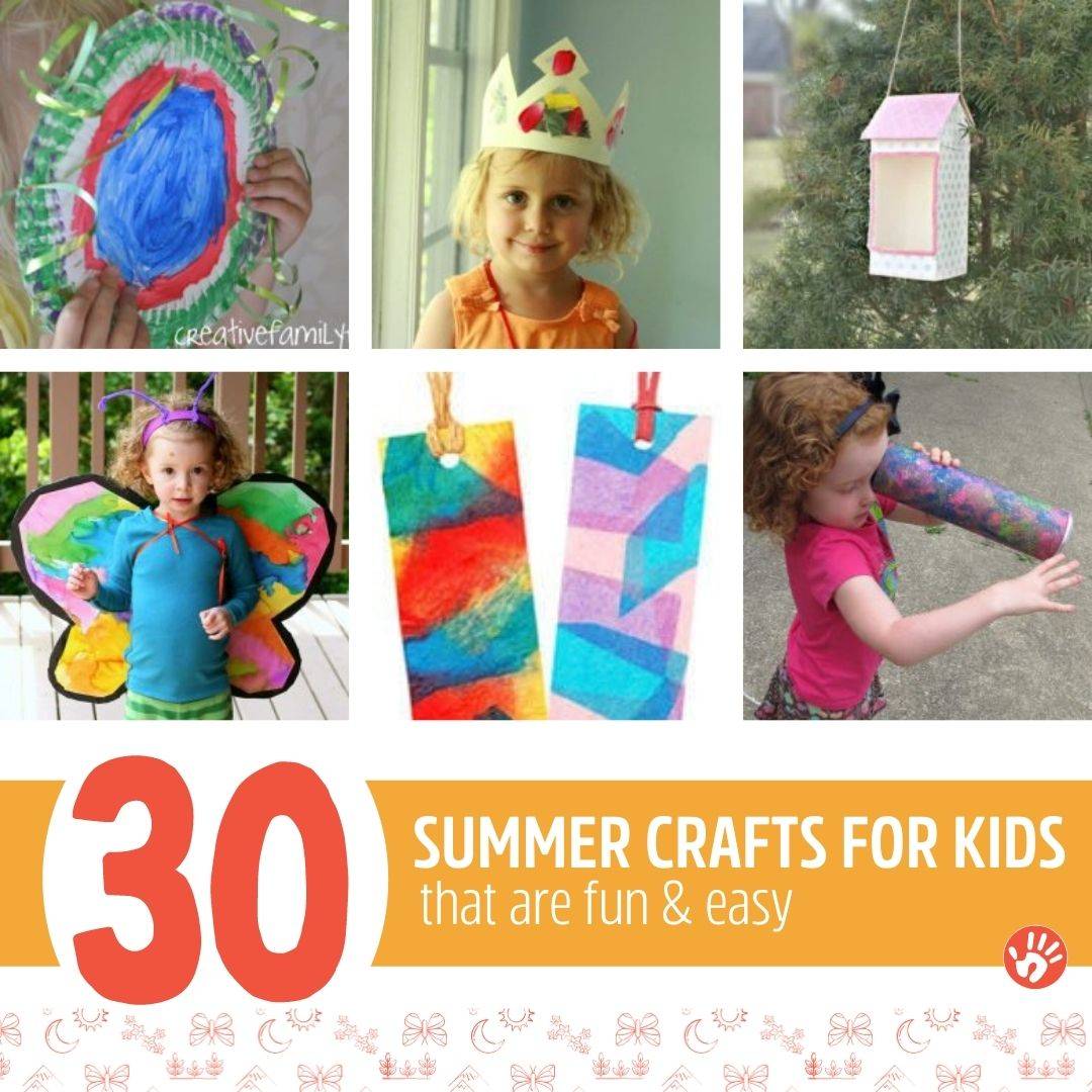 Bring back those summer camp vibes with 30 easy, nostalgic crafts your kids will love doing—just like you did years ago.