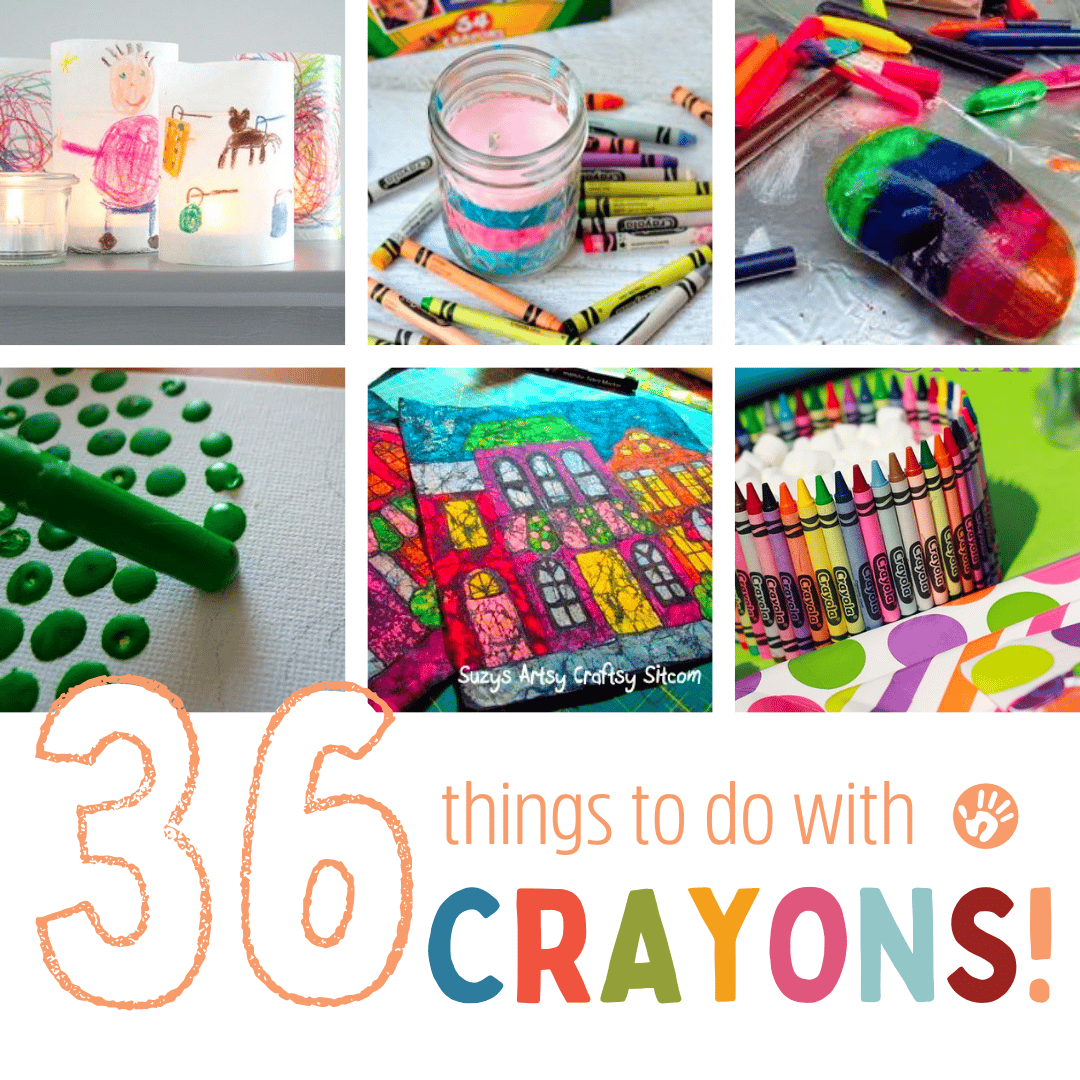 36 Crayon Activity + Next Week's Activity Plan