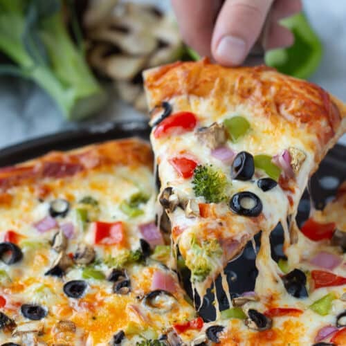 homemade pizza