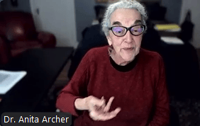 Dr. Anita Archer lecturing