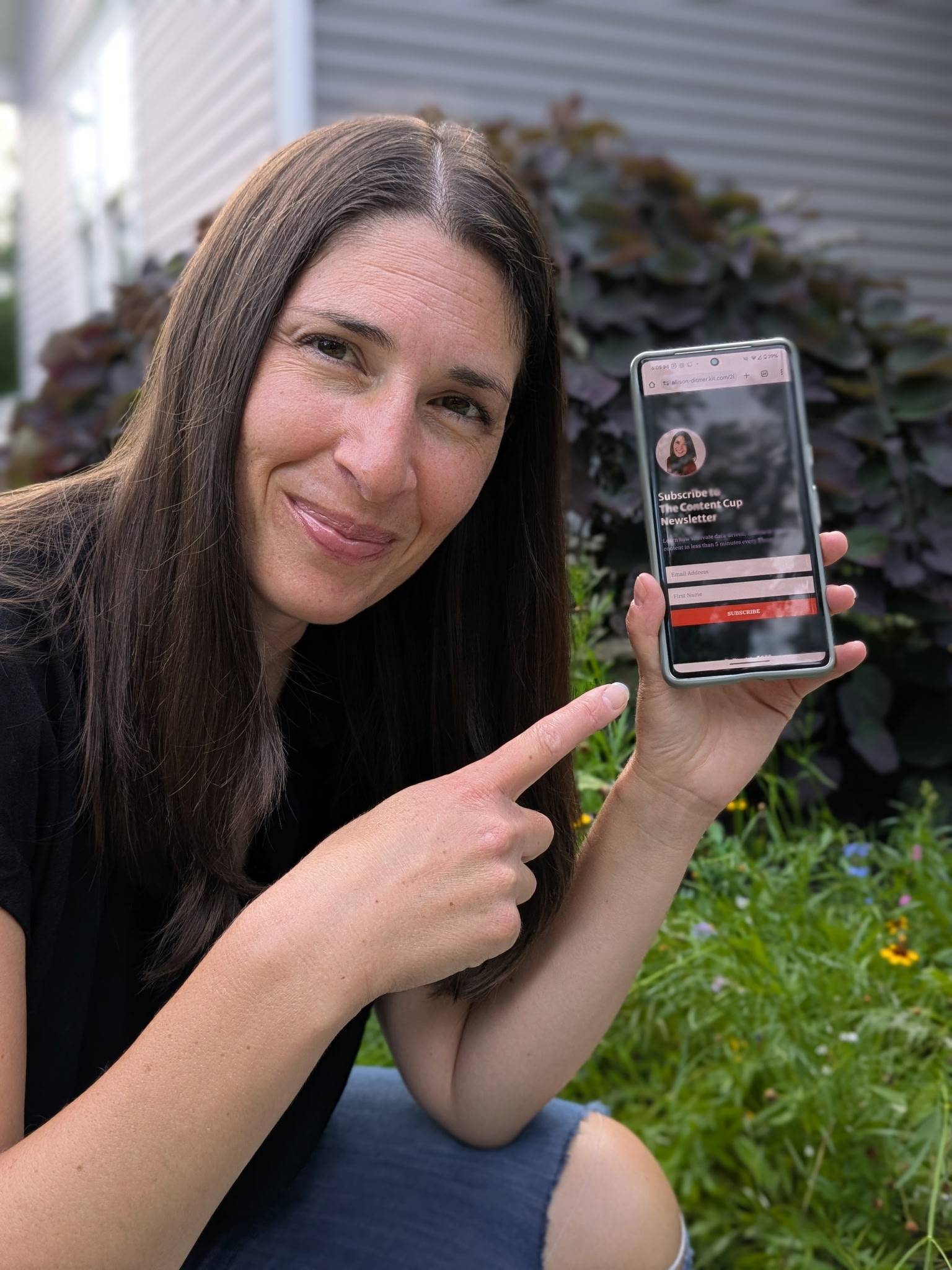 Allison Ditmer, creator of The Content Cup, a newsletter about how to grow a personal brand on LinkedIn