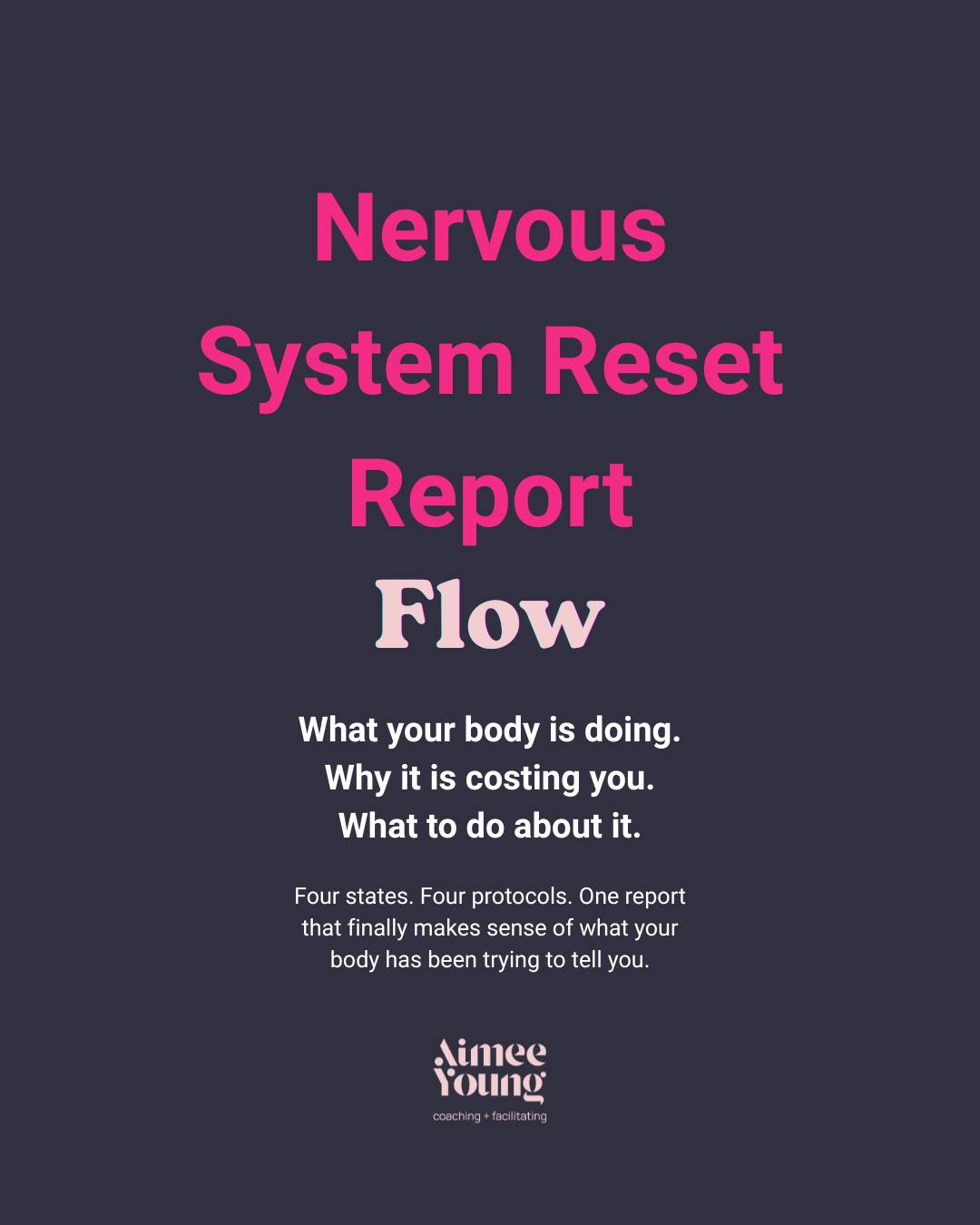Nervous System Reset Report - Flow State