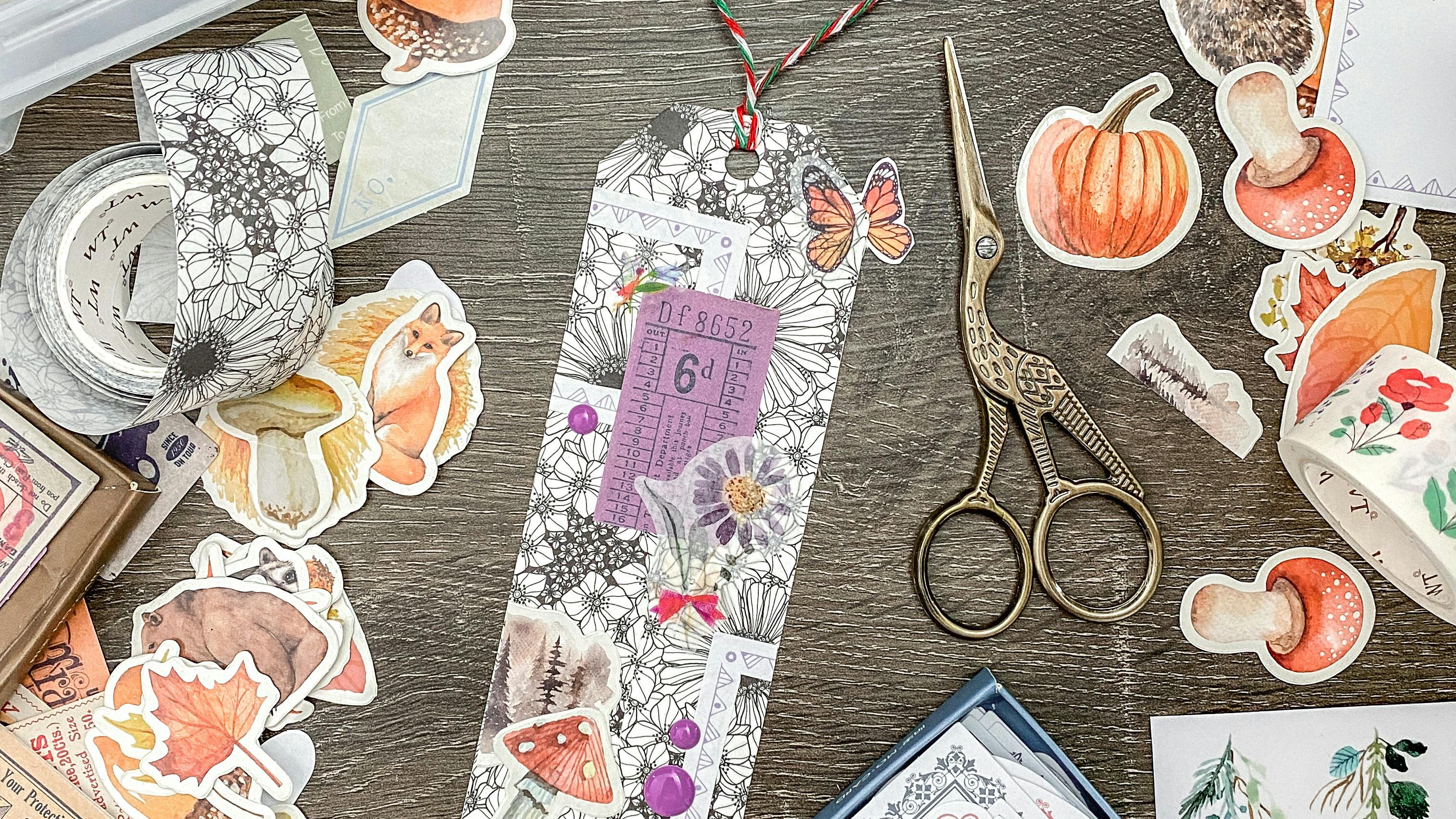 Washi Tape Bookmarks with @universodesilvia