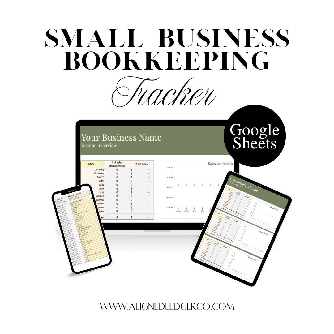Small Business Bookkeeping Tracker