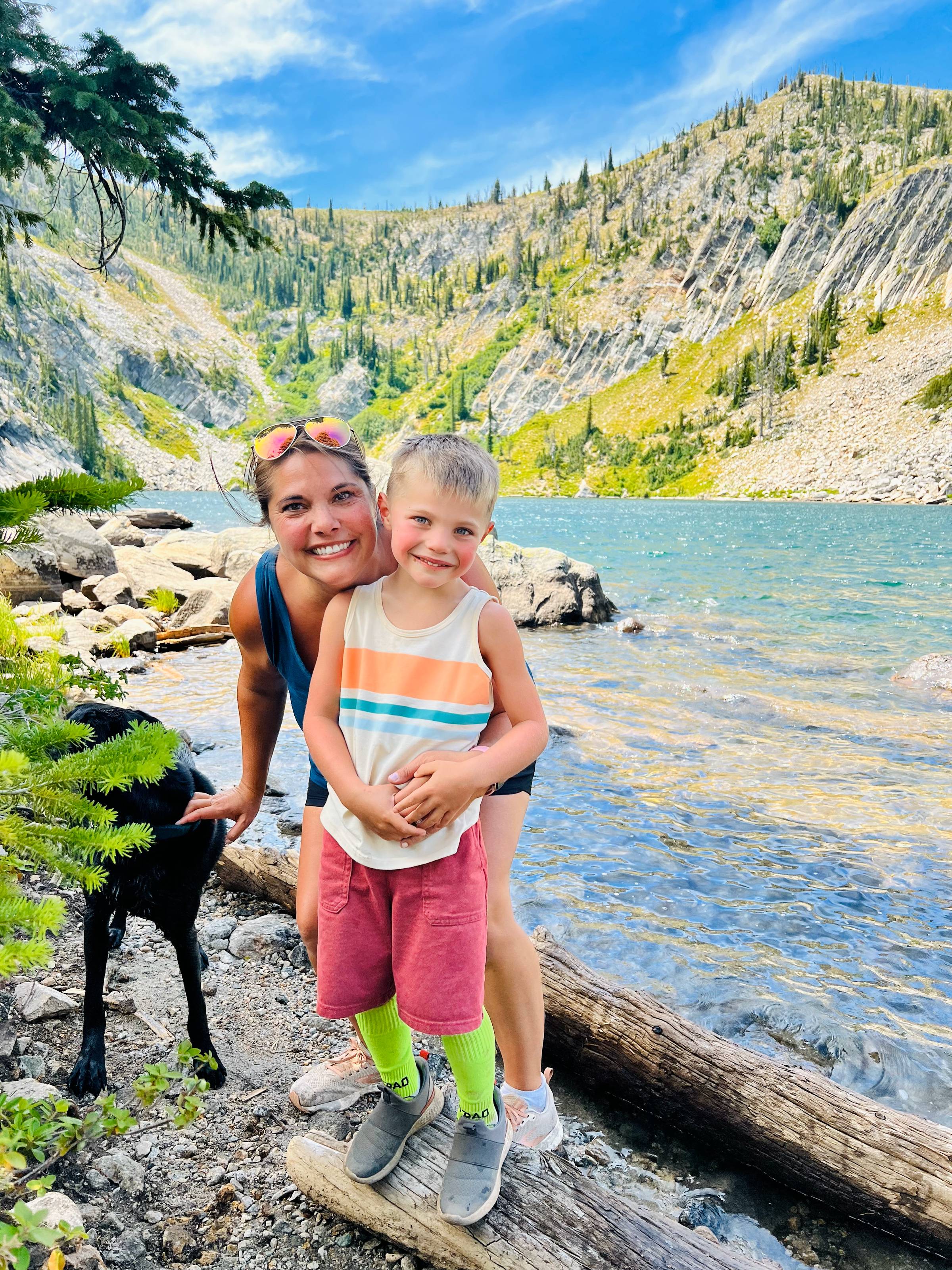 Selfie at Josephine Lake