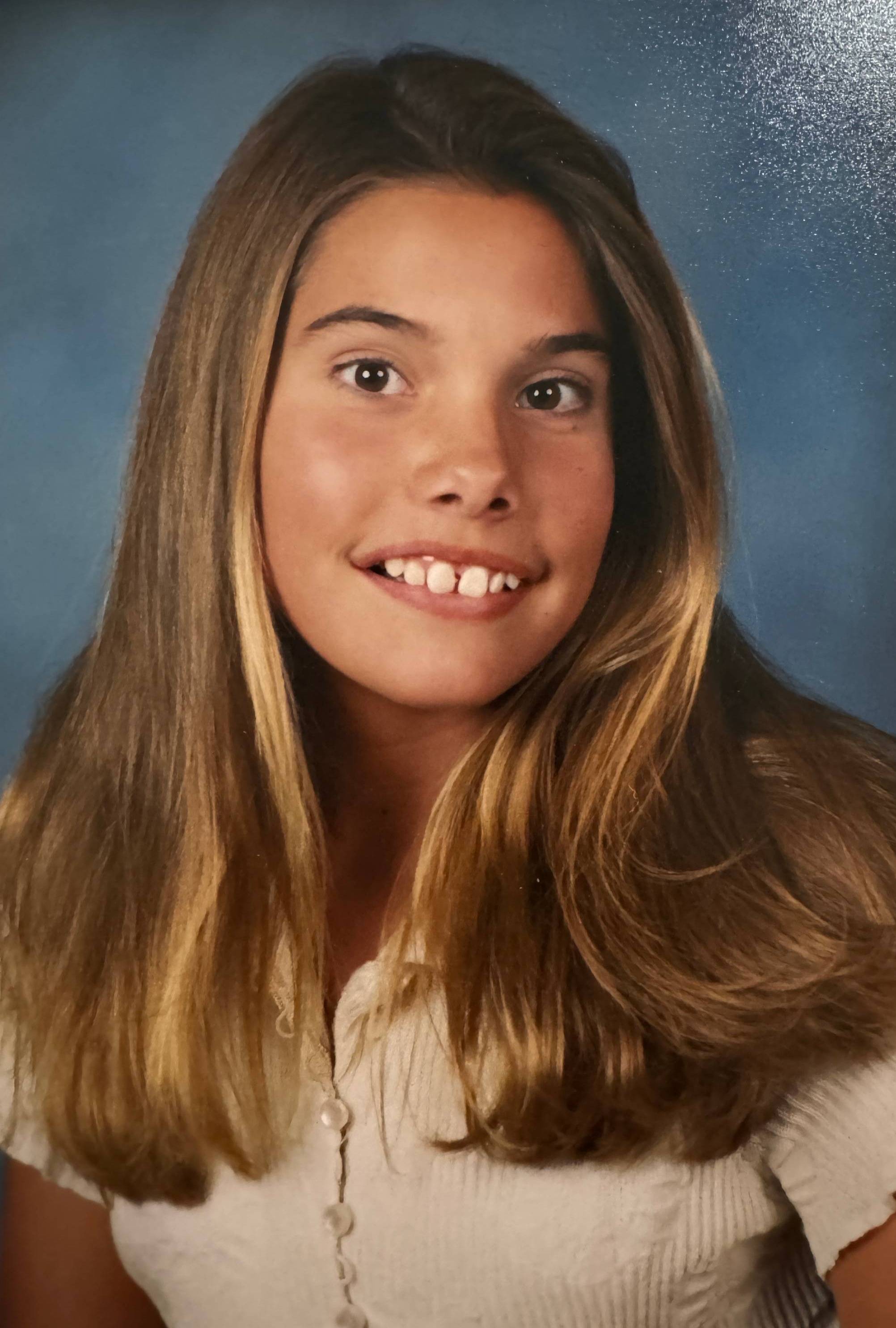 A 9th grade McKenzie with crazy teeth